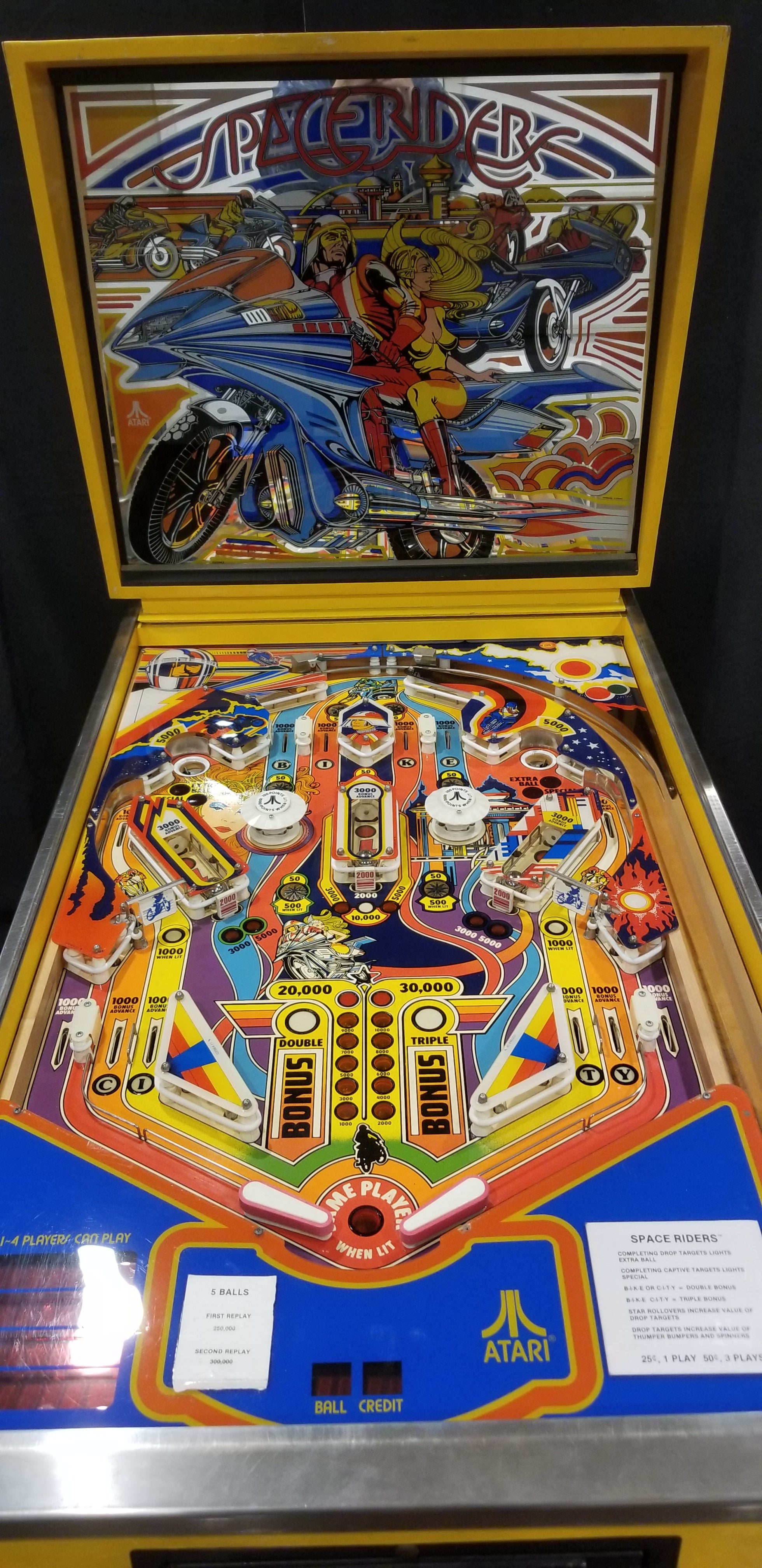 Space Riders Atari 1978 - Pinball805