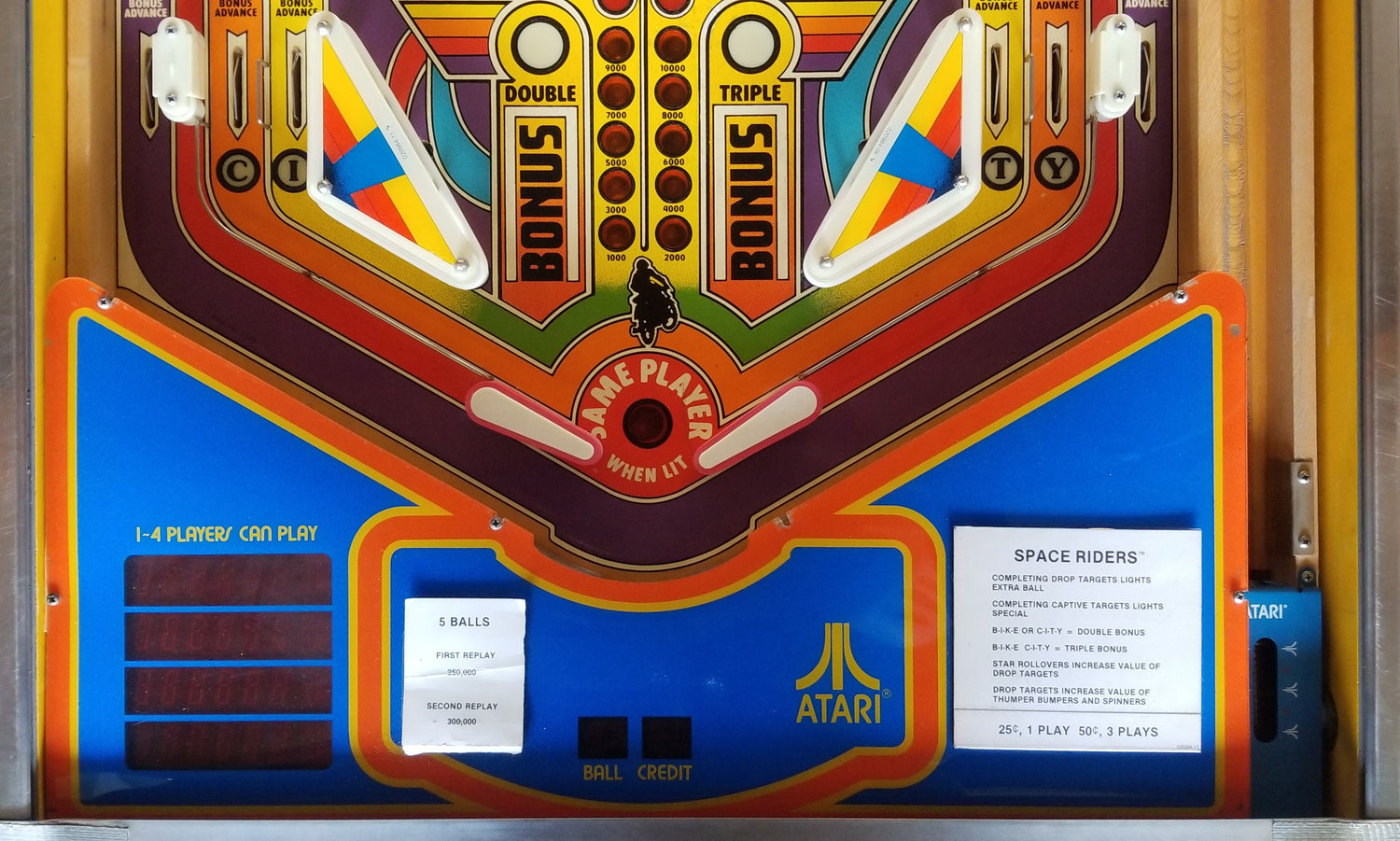 Space Riders Atari 1978 - Pinball805