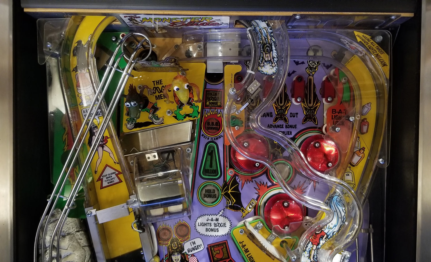 Elvira and the Party Monsters Bally 1989 - Pinball805