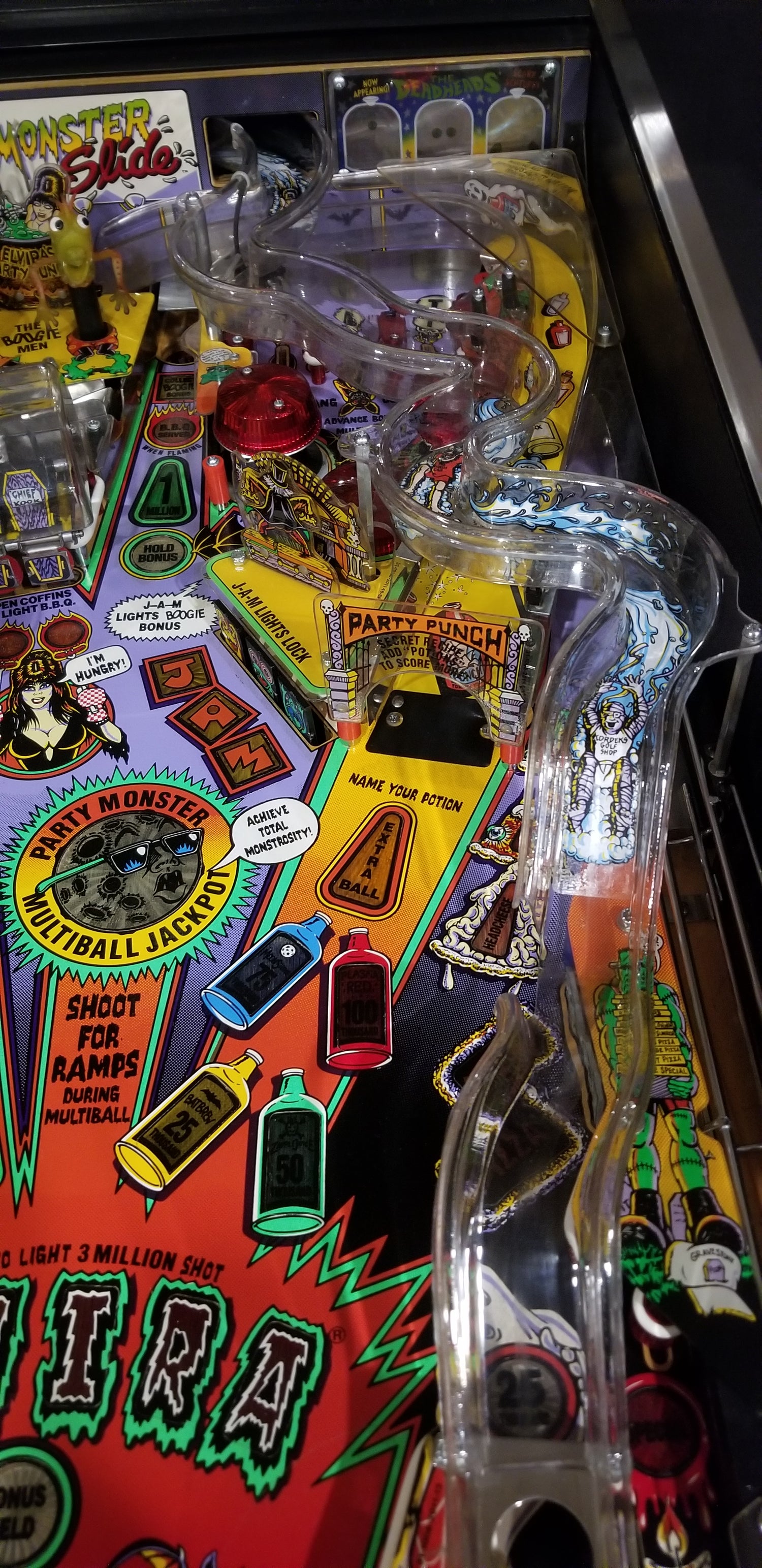 Elvira and the Party Monsters Bally 1989 - Pinball805