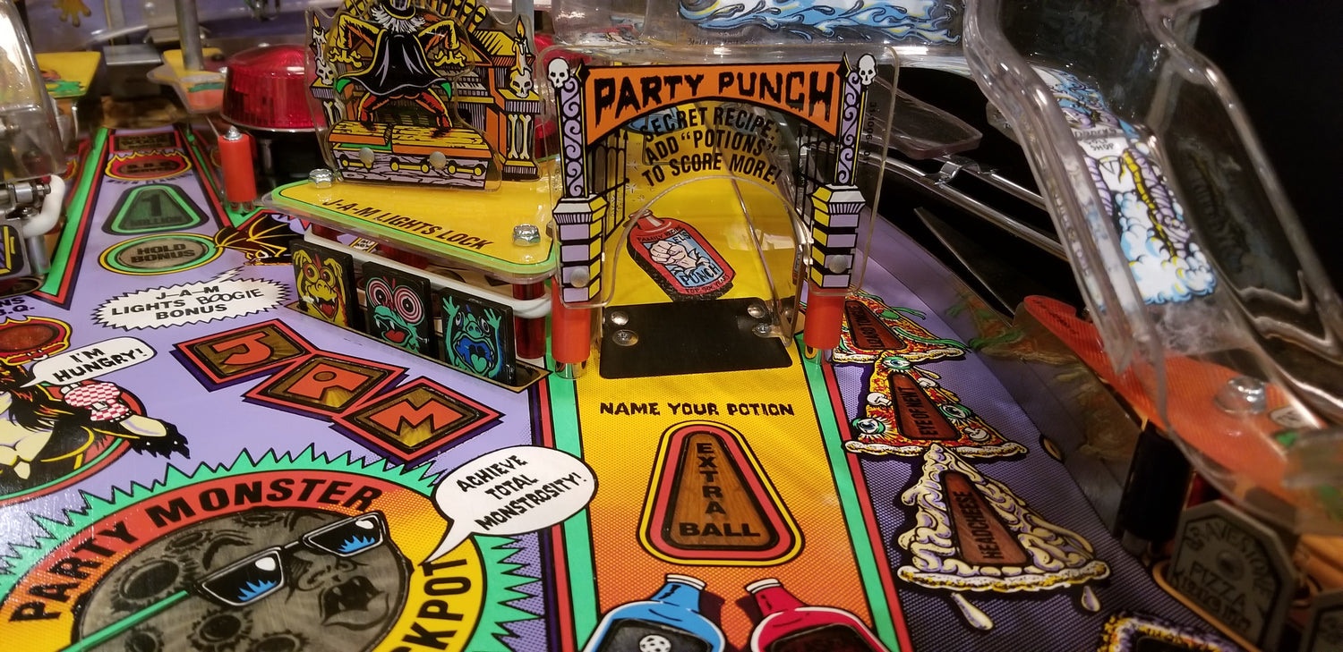 Elvira and the Party Monsters Bally 1989 - Pinball805