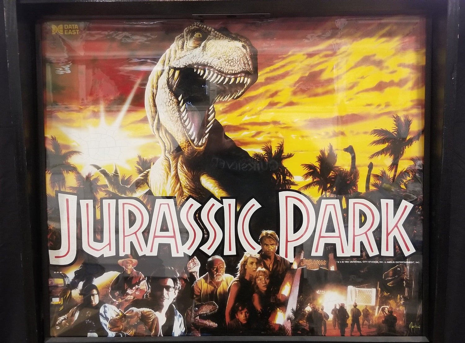 Jurassic Park Data East 1993 - Pinball805