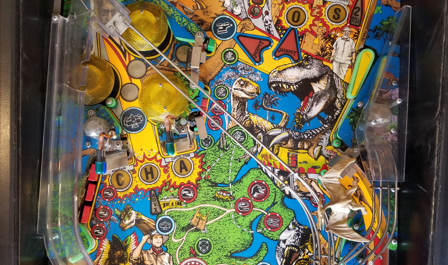 Jurassic Park Data East 1993 - Pinball805