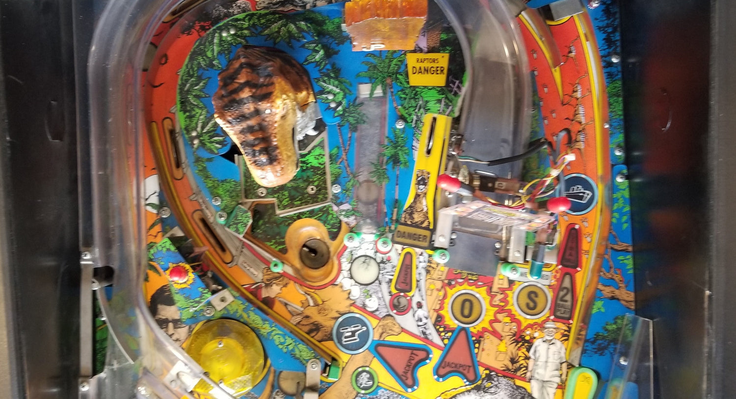 Jurassic Park Data East 1993 - Pinball805