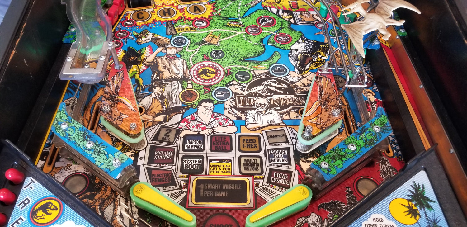 Jurassic Park Data East 1993 - Pinball805