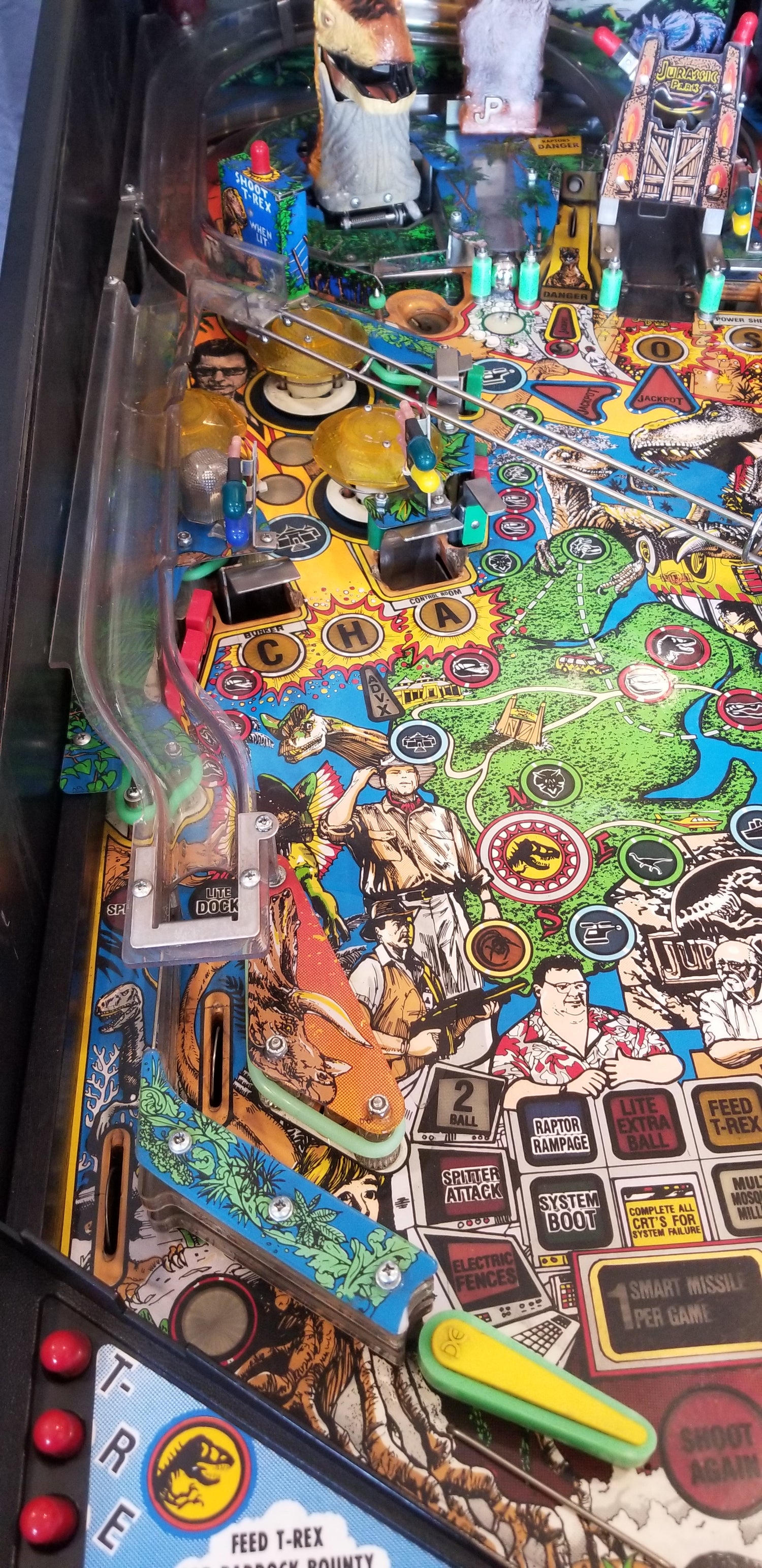 Jurassic Park Data East 1993 - Pinball805