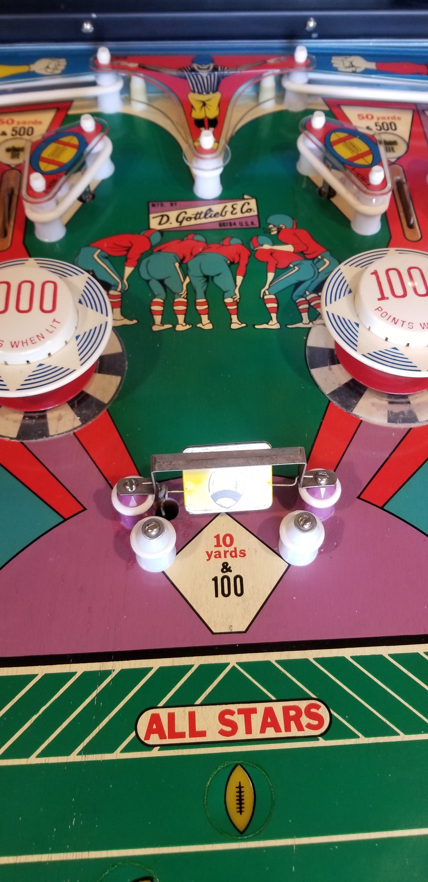 Pro-Football (Refurbished Wedge Head) Gottlieb 1973