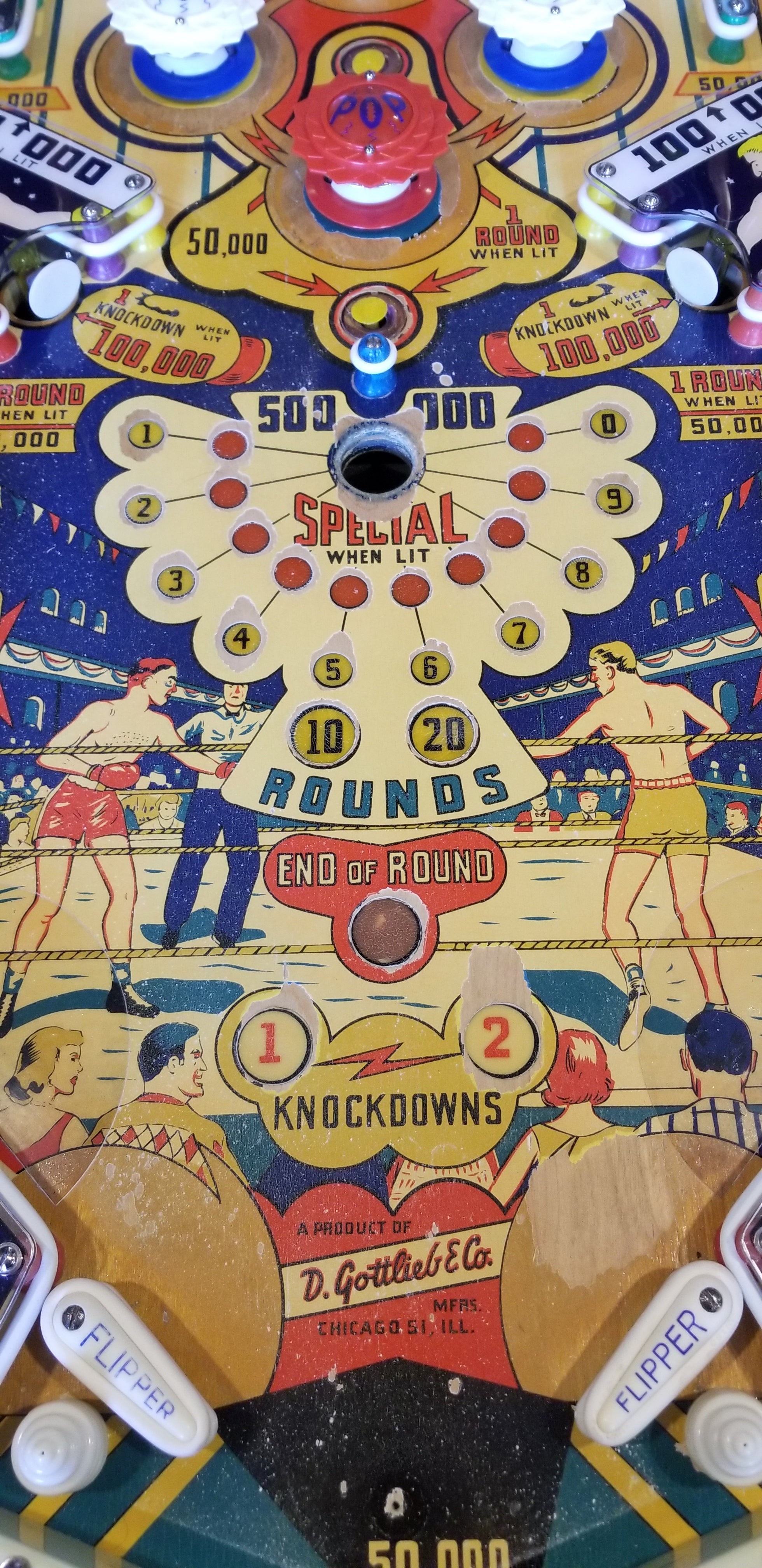 World Champ (Wood Rail) Gottlieb 1957 - Pinball805