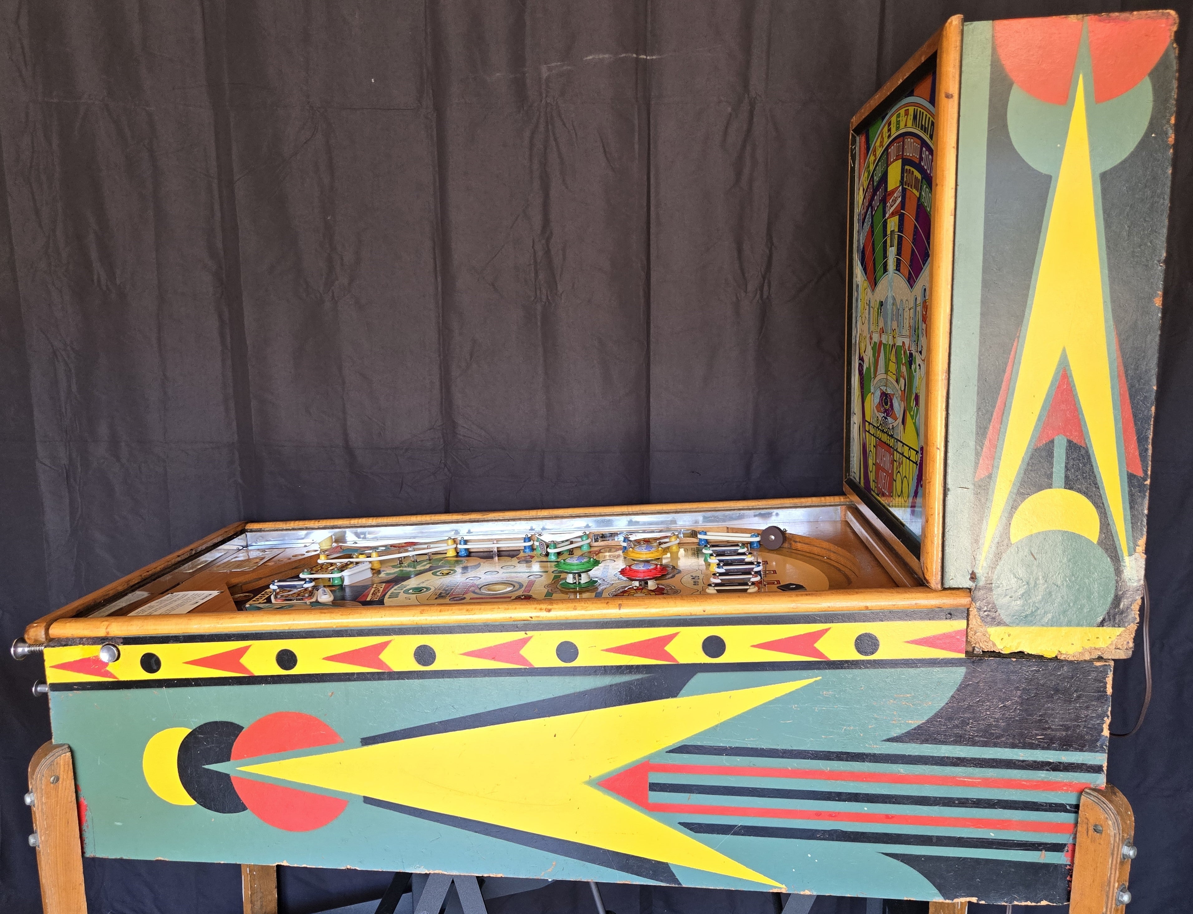 Wishing Well (Refurbished Wood Rail) Gottlieb 1955