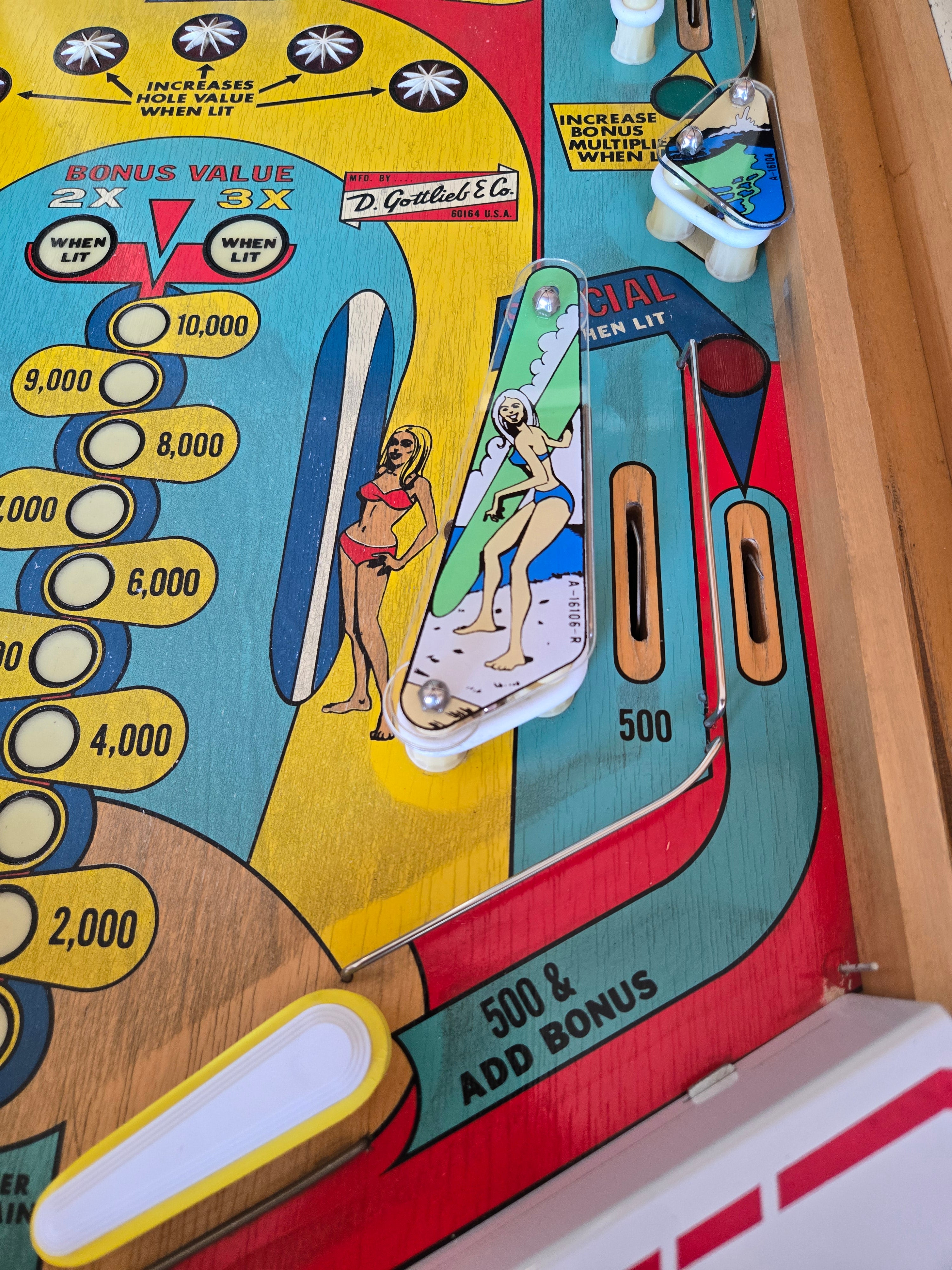 Surf Champ (Refurbished) Gottlieb 1976