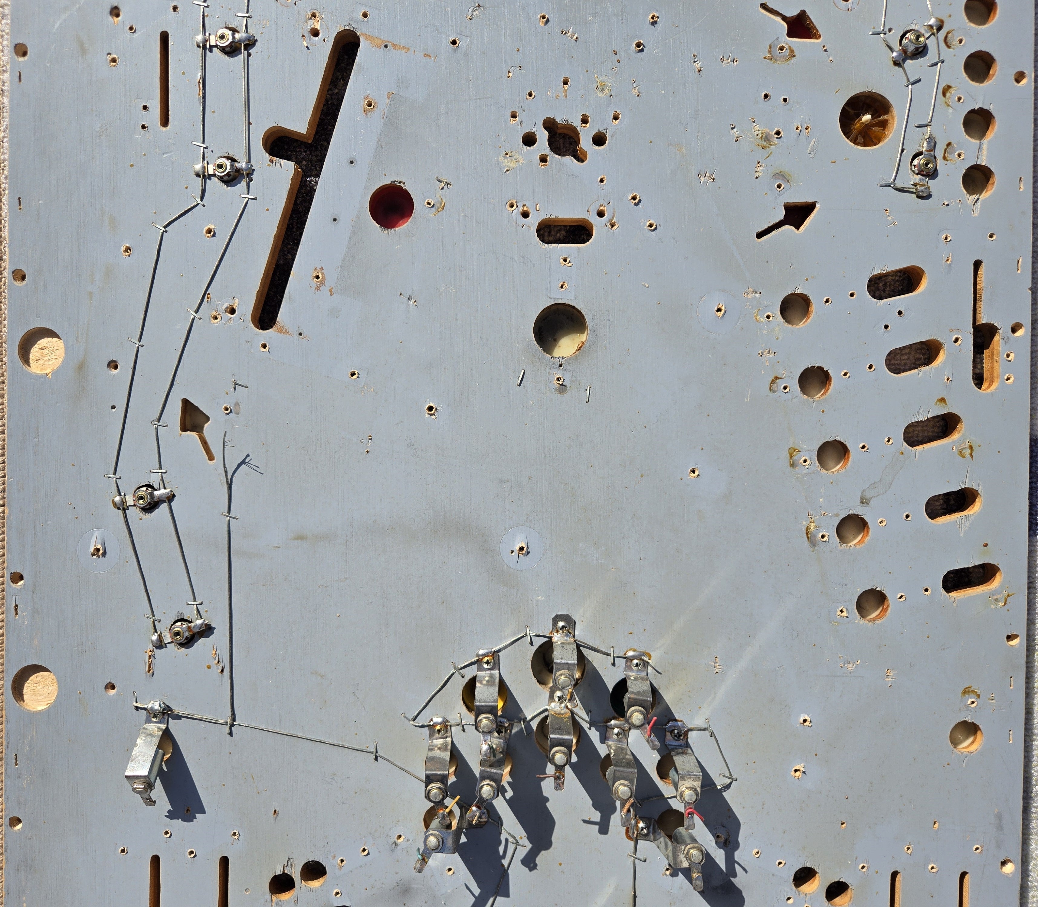 1978 Bally Playboy pinball mostly unpopulated playfield ONLY