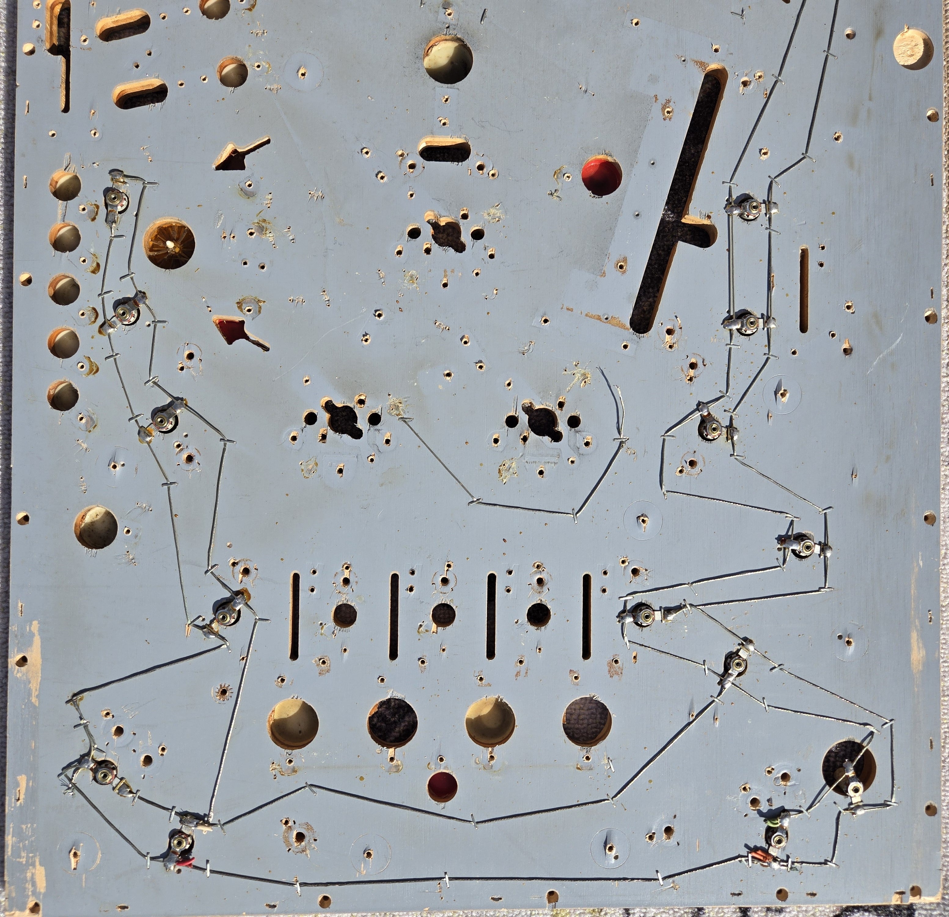 1978 Bally Playboy pinball mostly unpopulated playfield ONLY