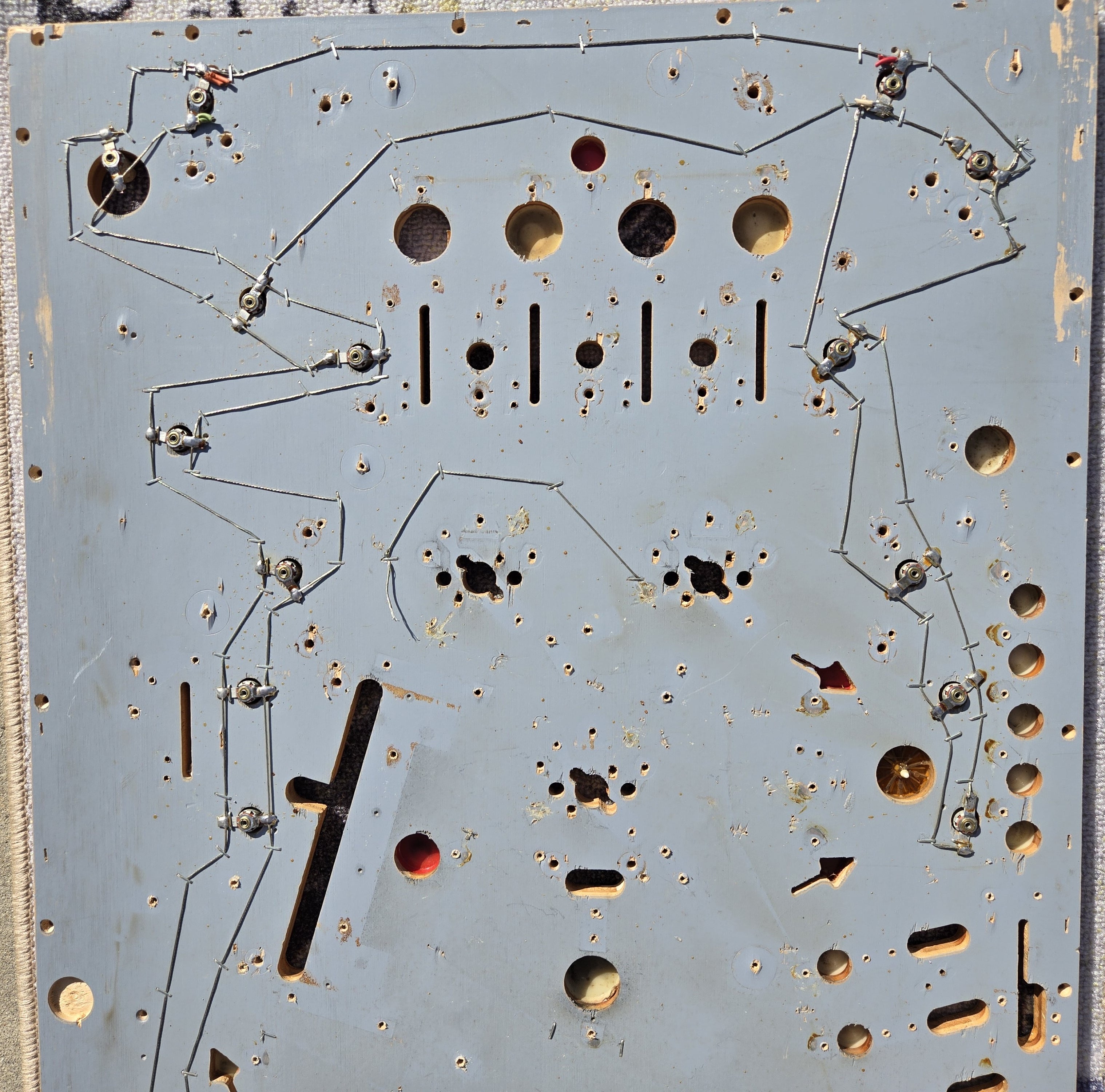 1978 Bally Playboy pinball mostly unpopulated playfield ONLY