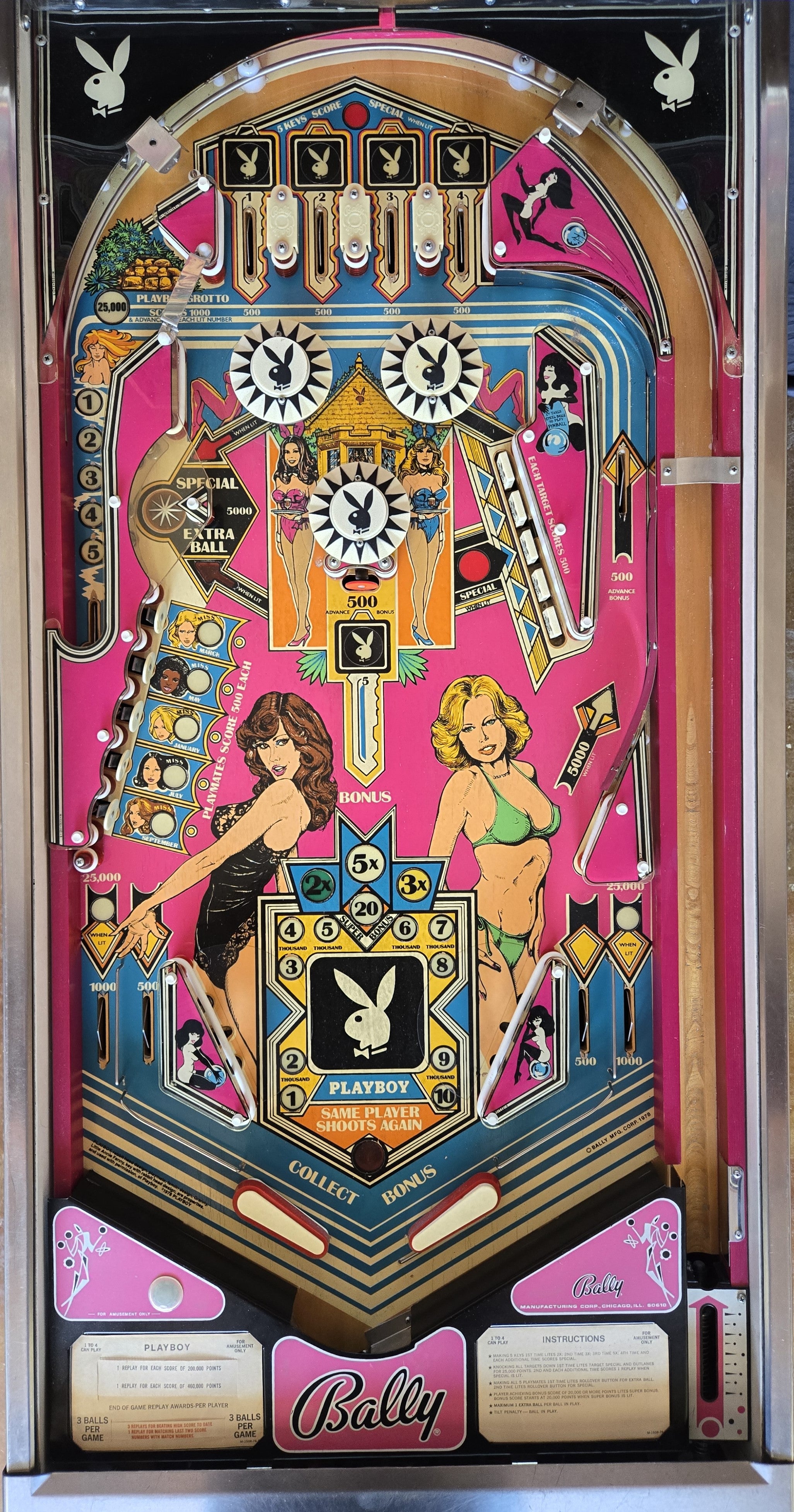 Playboy (Refurbished) Bally 1978
