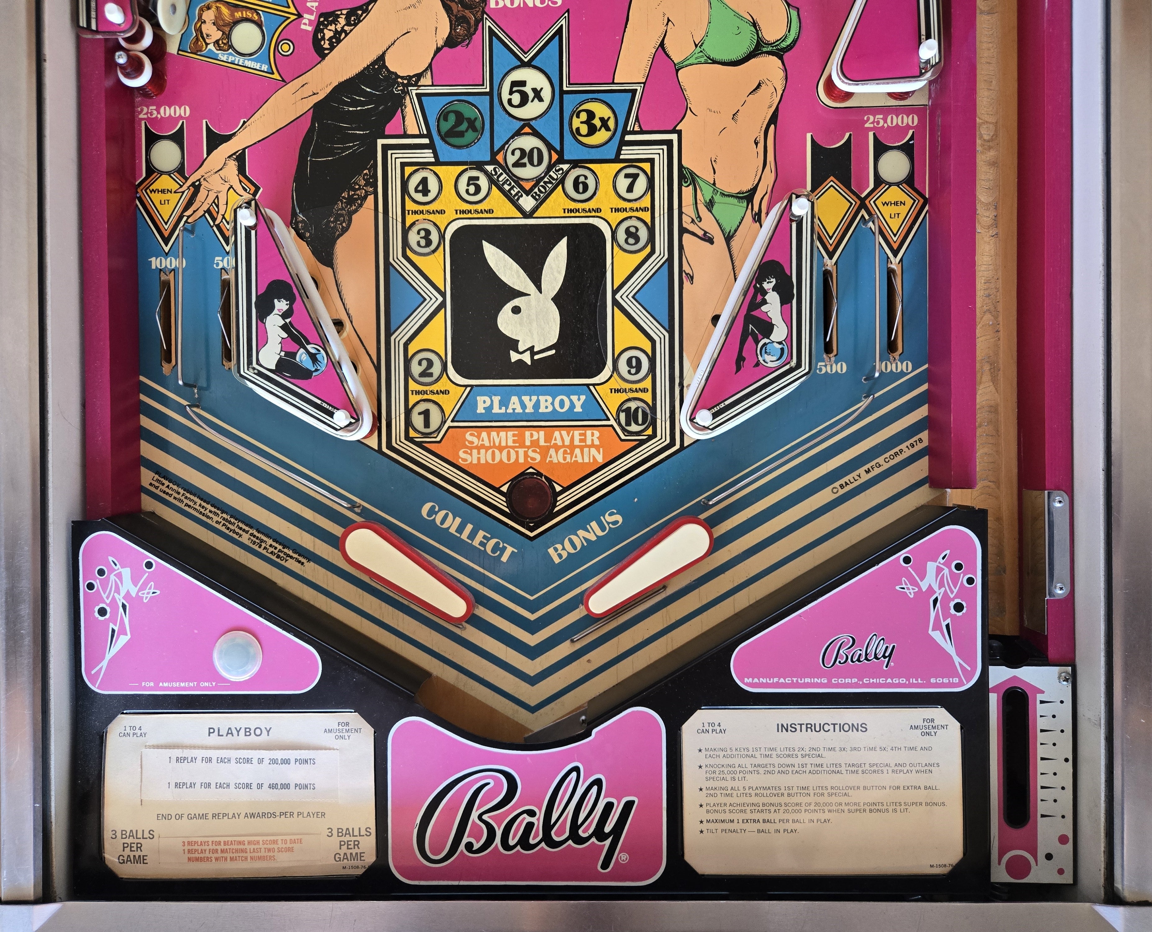 Playboy (Refurbished) Bally 1978