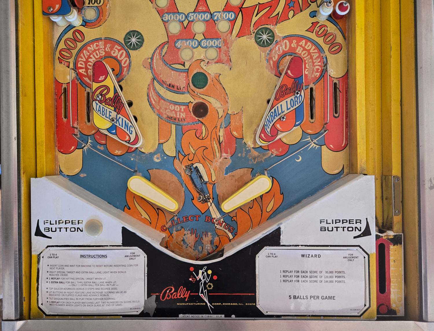 Wizard! (Unique Restoration) Bally 1975