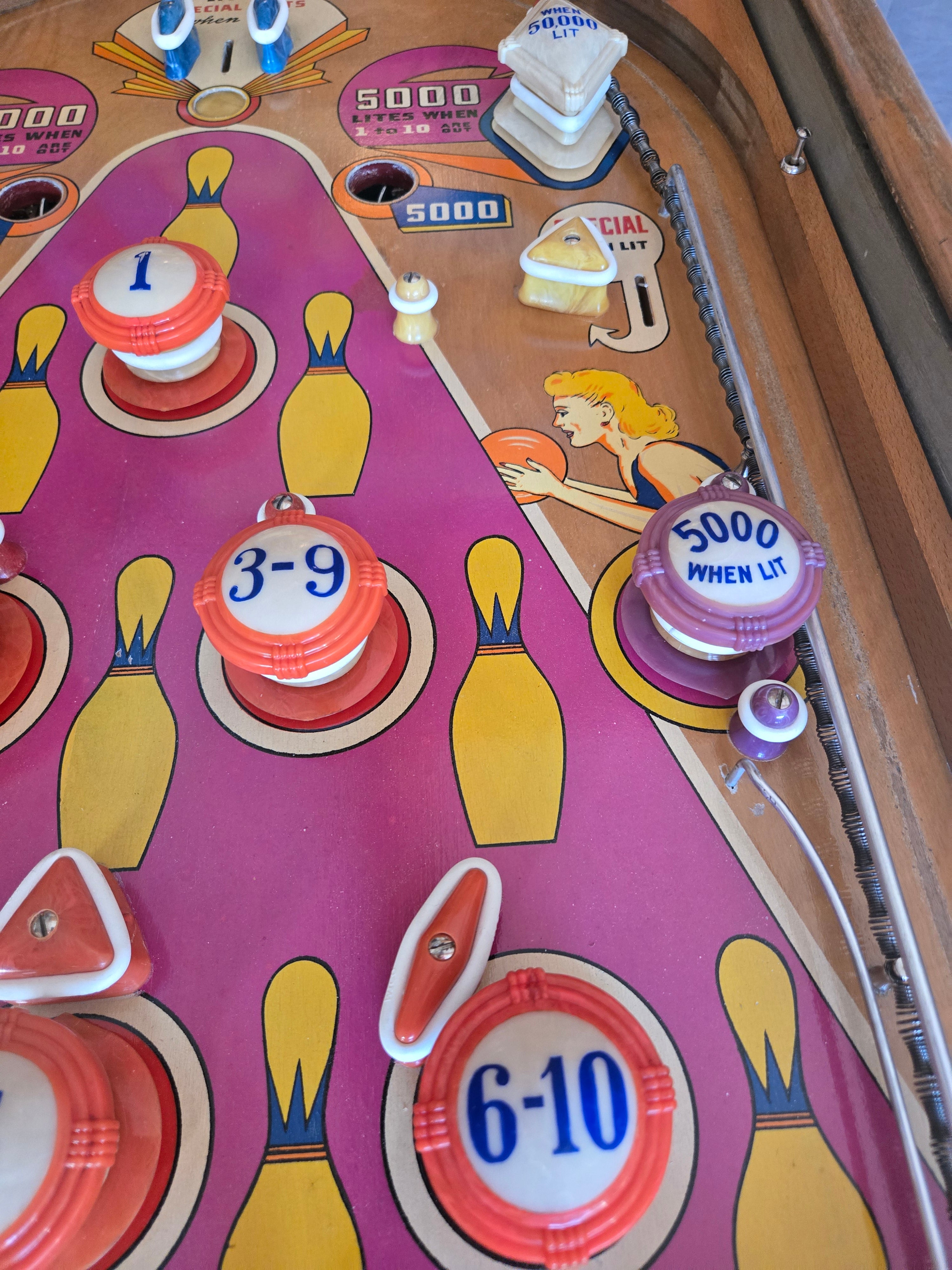 Bowling League (Flipperless) Gottlieb 1947