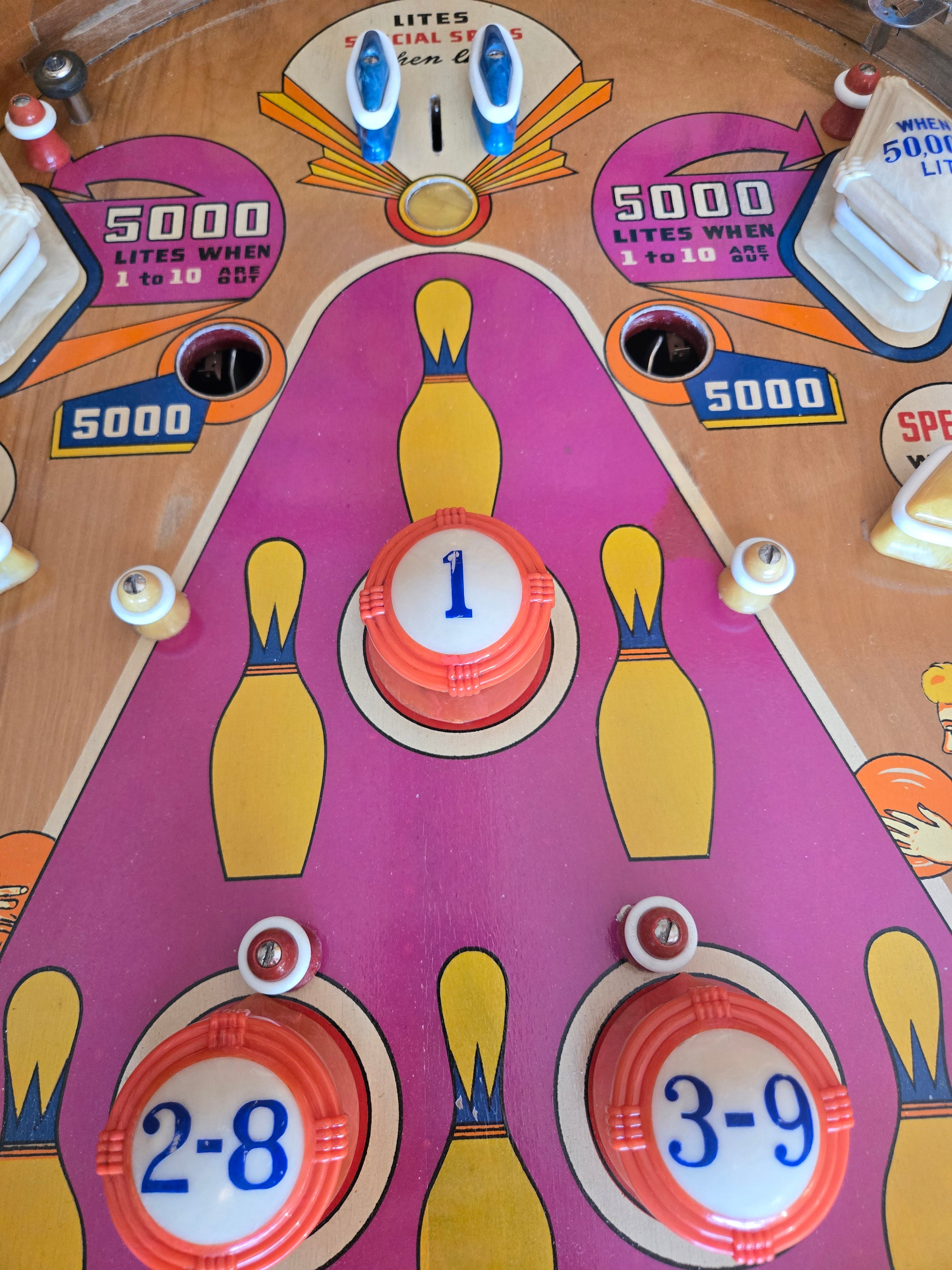 Bowling League (Flipperless) Gottlieb 1947