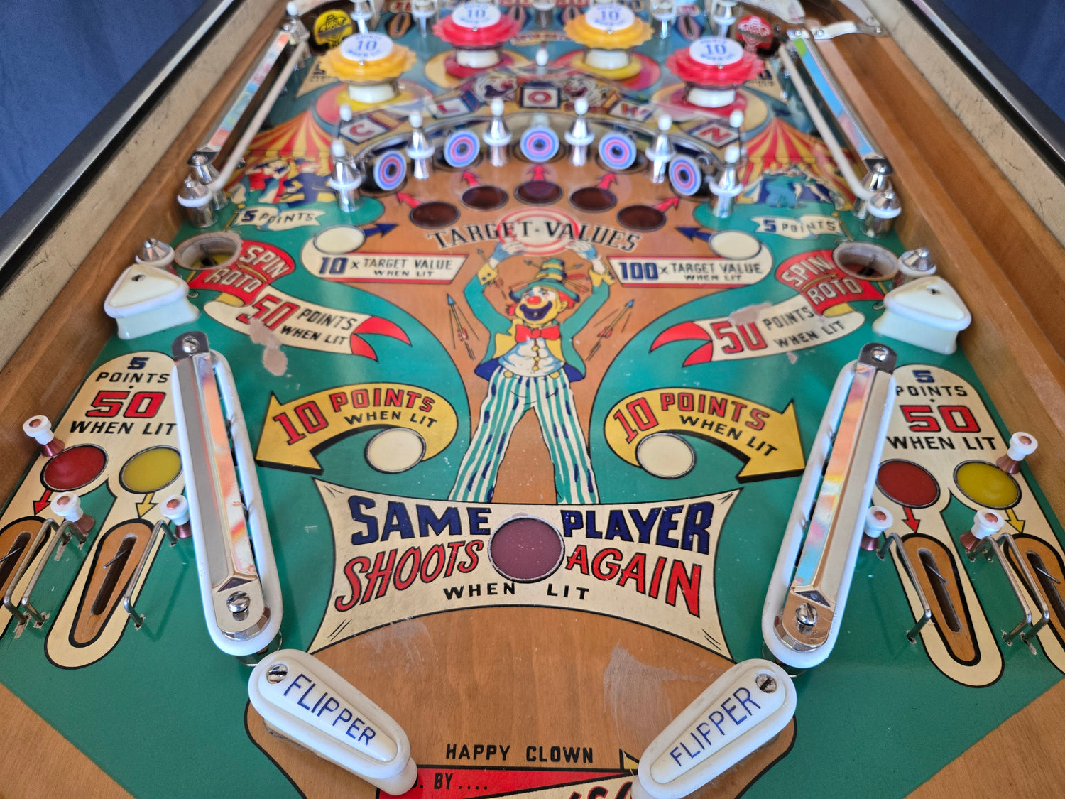 Happy Clown (Refurbished) Gottlieb 1964