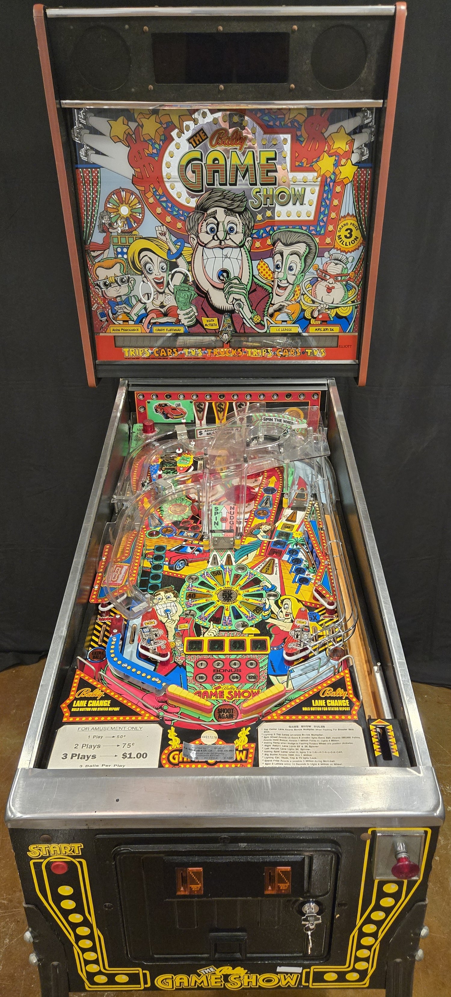 The Bally Game Show (Refurbished) Bally 1990