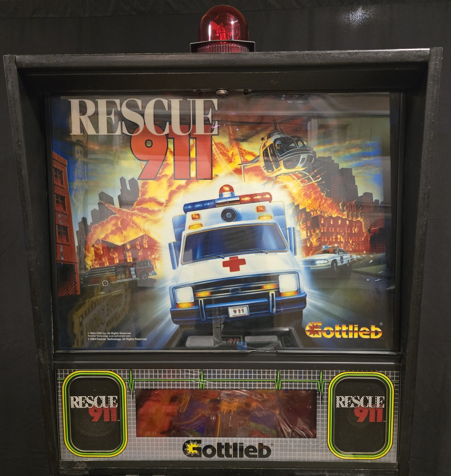 Rescue 911 (Refurbished) Gottlieb 1994