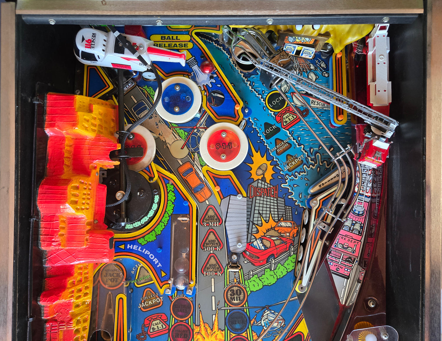 Rescue 911 (Refurbished) Gottlieb 1994