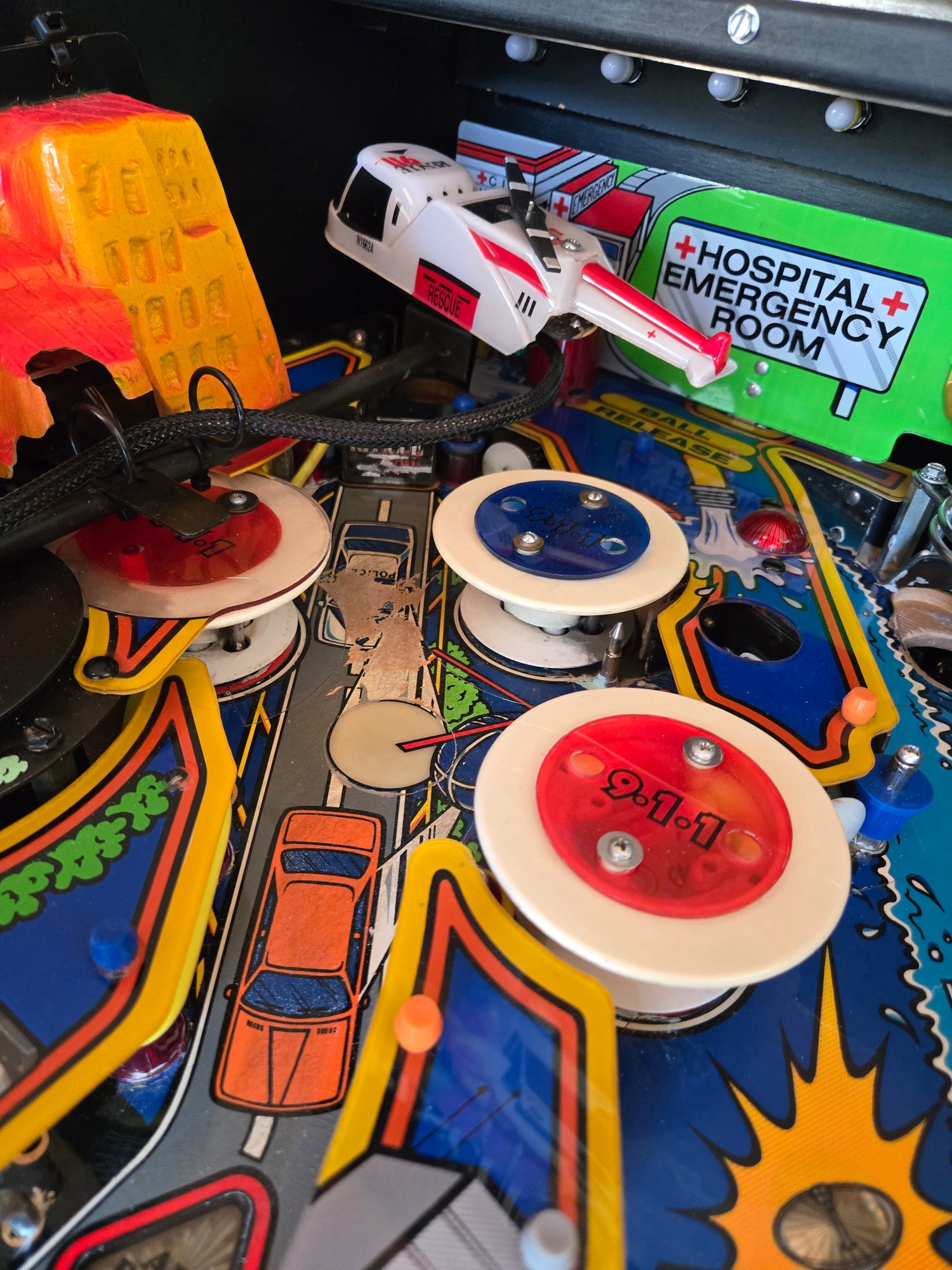 Rescue 911 (Refurbished) Gottlieb 1994