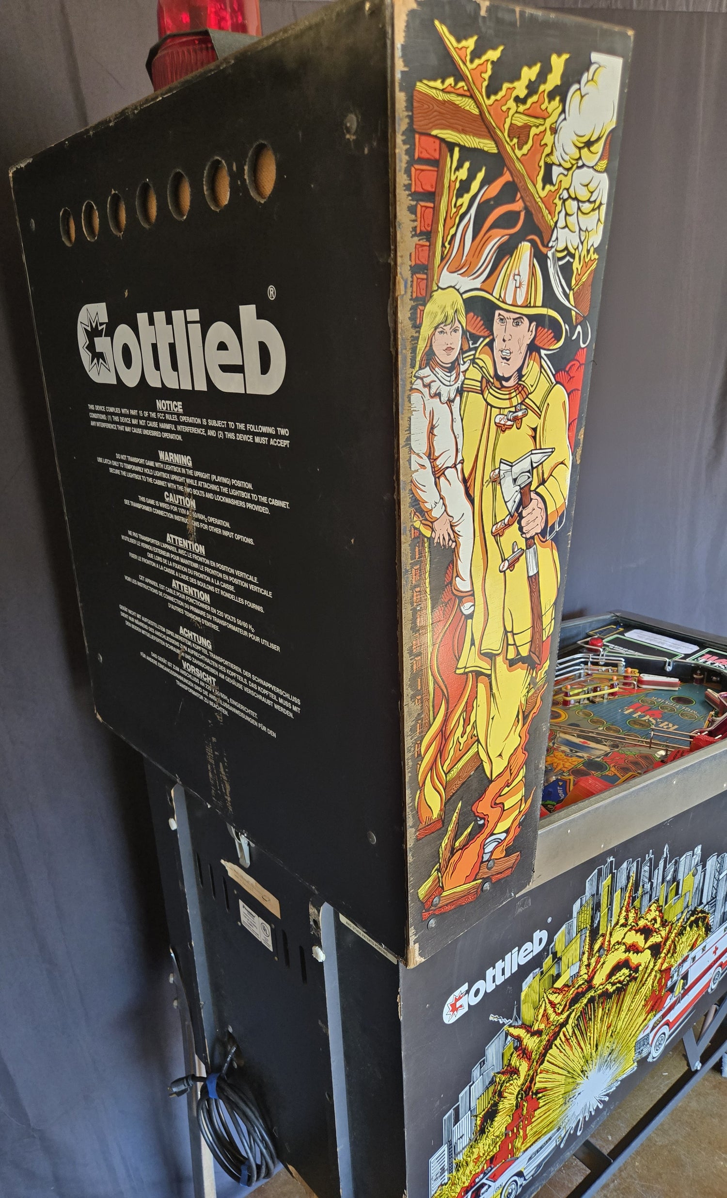 Rescue 911 (Refurbished) Gottlieb 1994