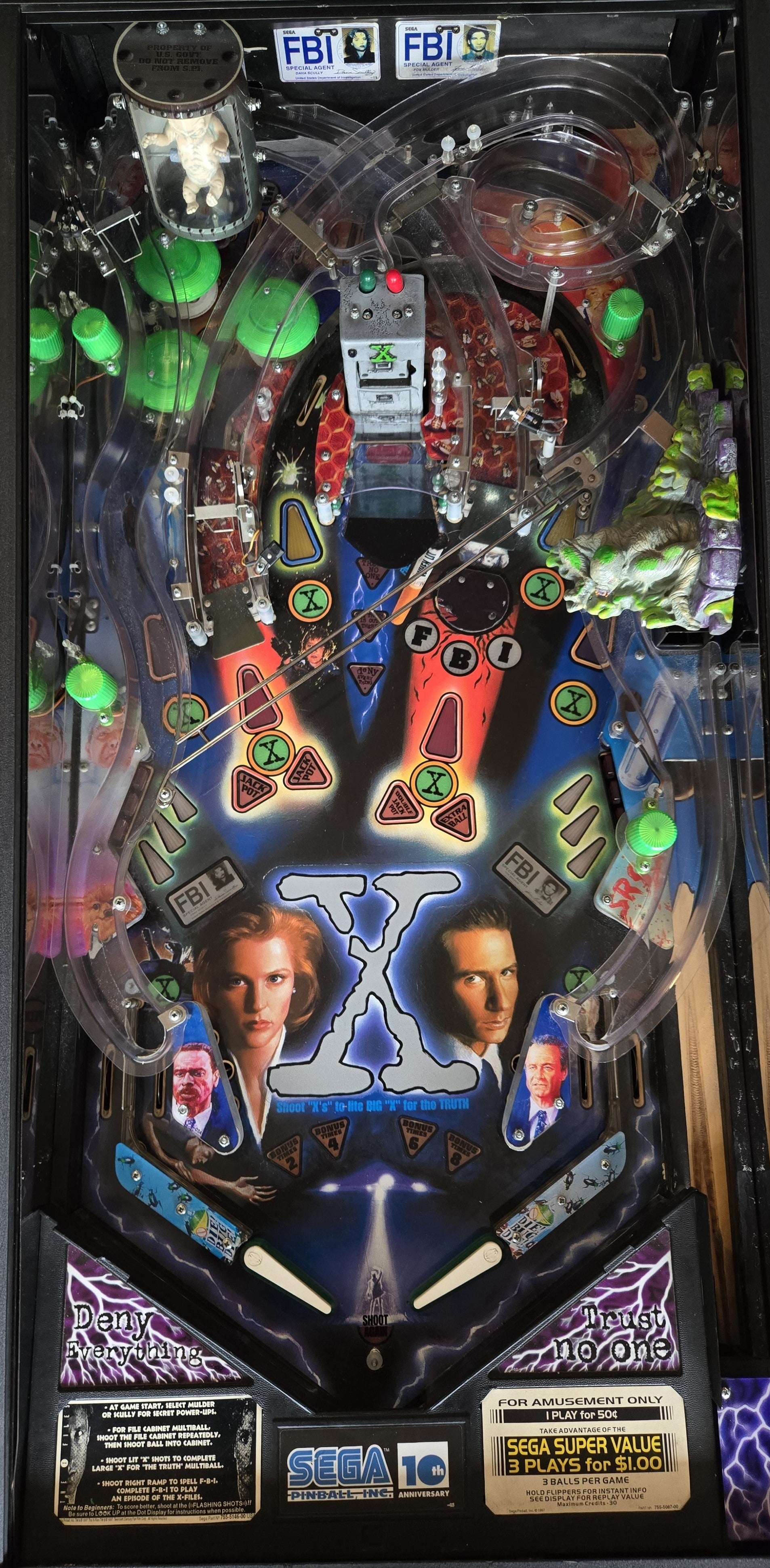 X Files (Refurbished) Sega 1997