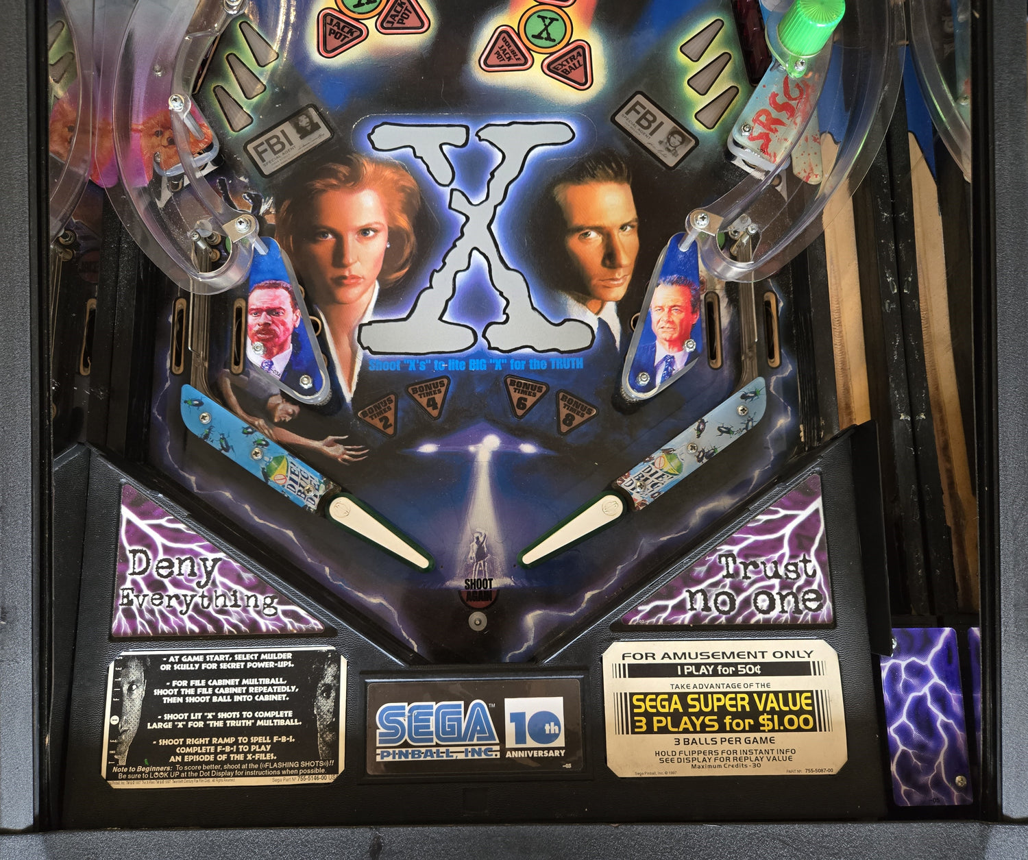 X Files (Refurbished) Sega 1997