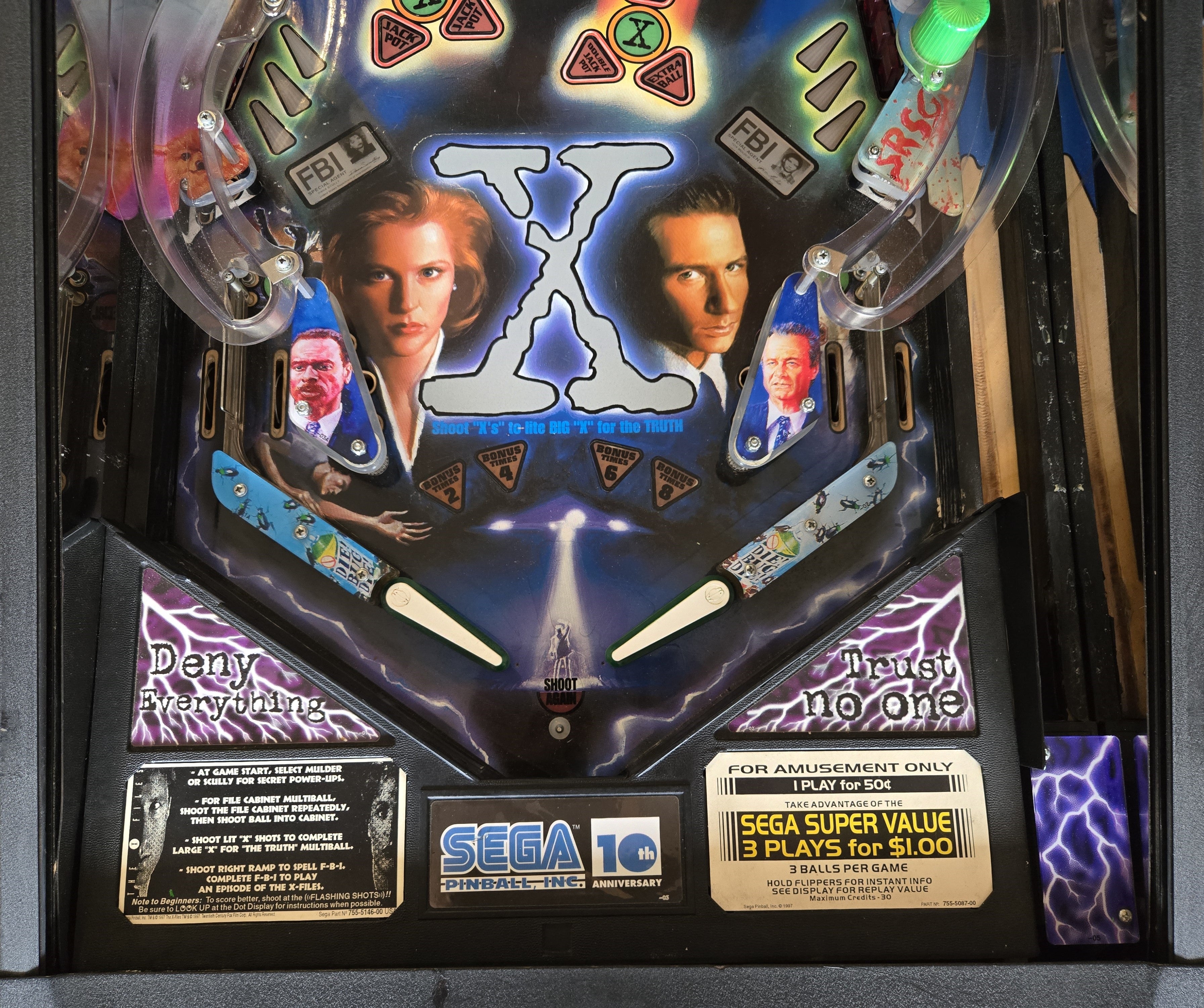 X Files (Refurbished) Sega 1997