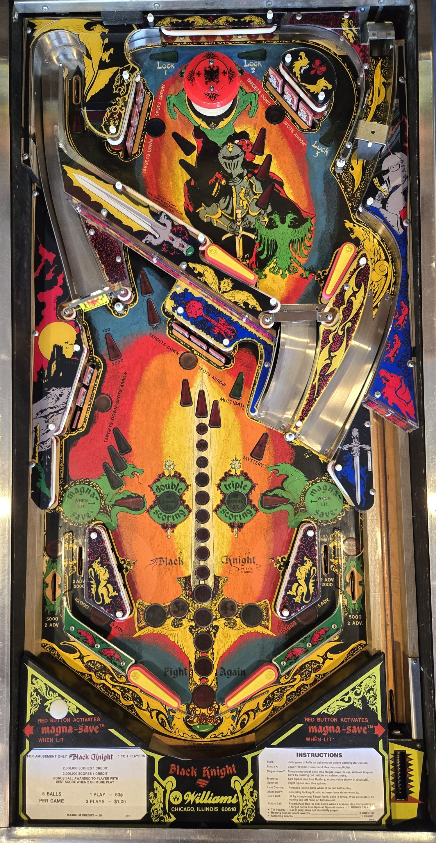 Black Knight (Refurbished) Williams 1980