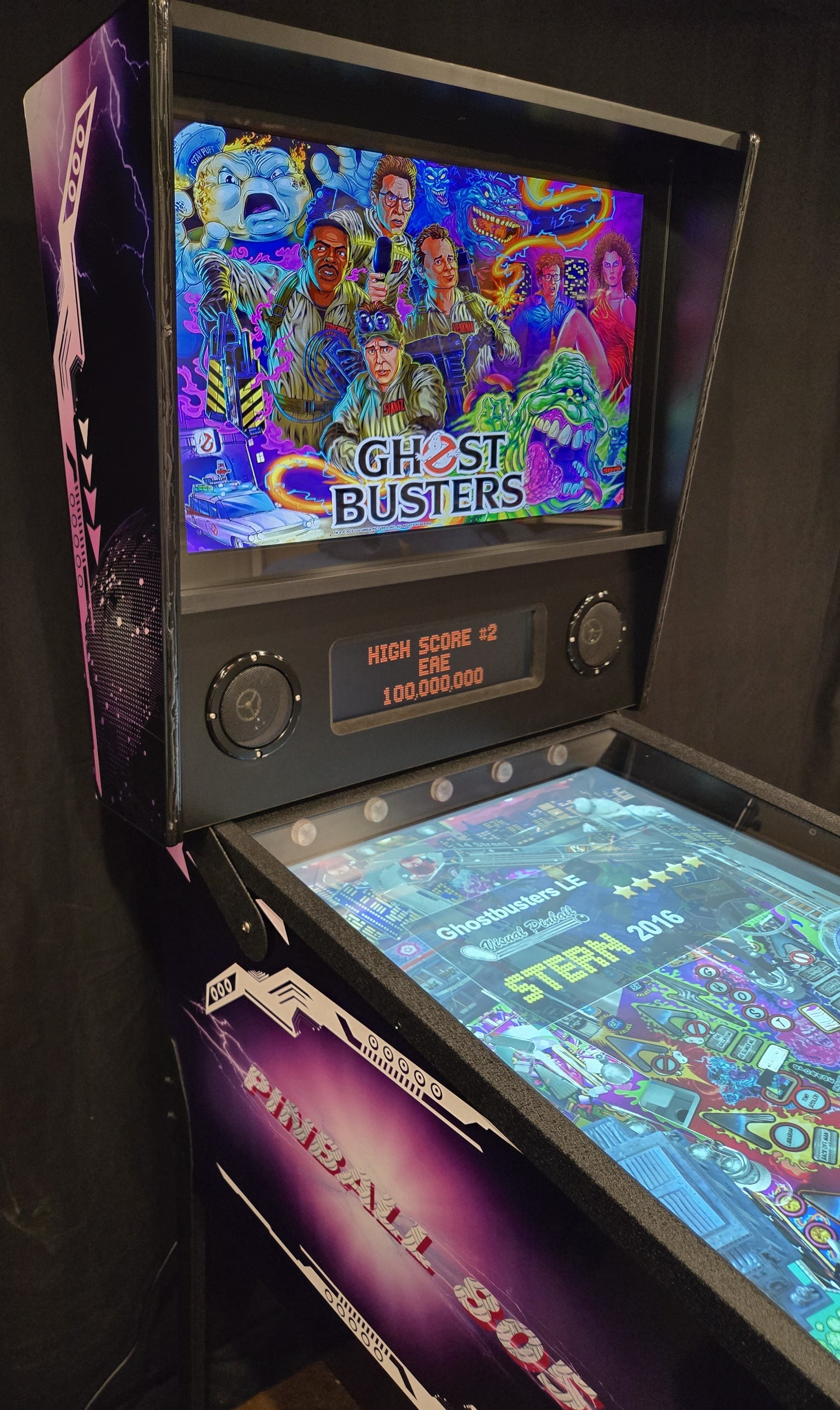 Virtual Pinball Machine ENHANCED (New) with Active Feedback!