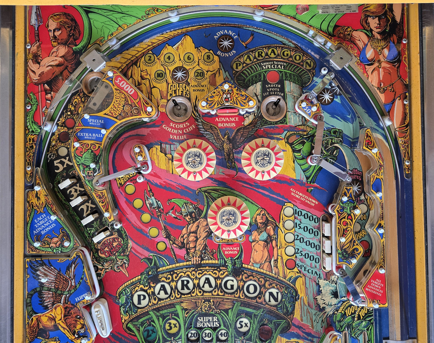 Paragon (Refurbished Widebody) Bally 1979