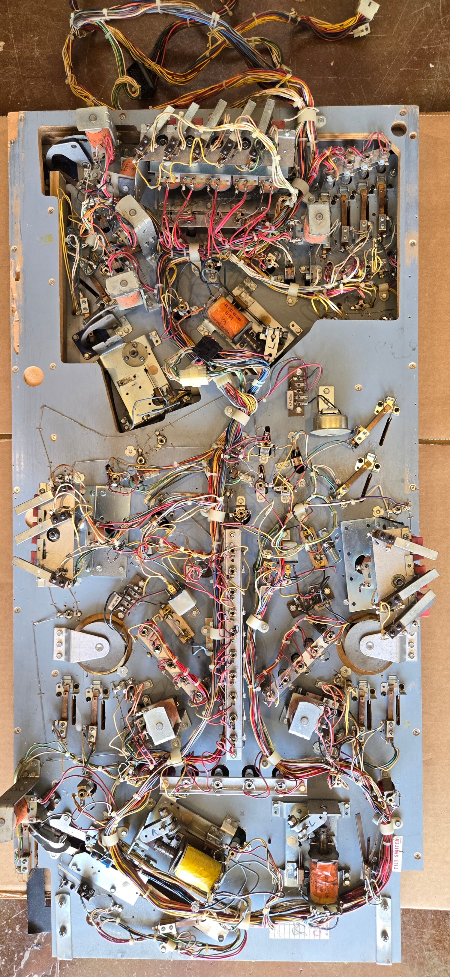 1981 Williams Jungle Lord pinball populated playfield & MORE PARTS!