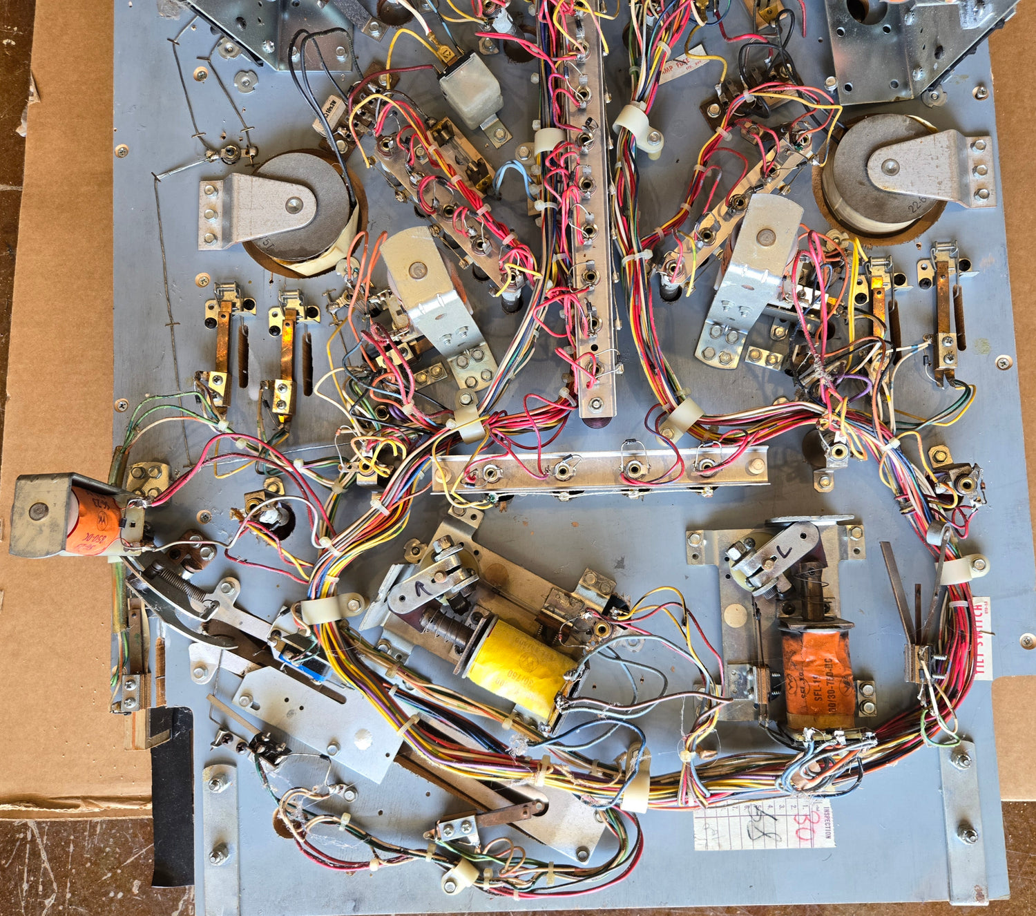 1981 Williams Jungle Lord pinball populated playfield & MORE PARTS!