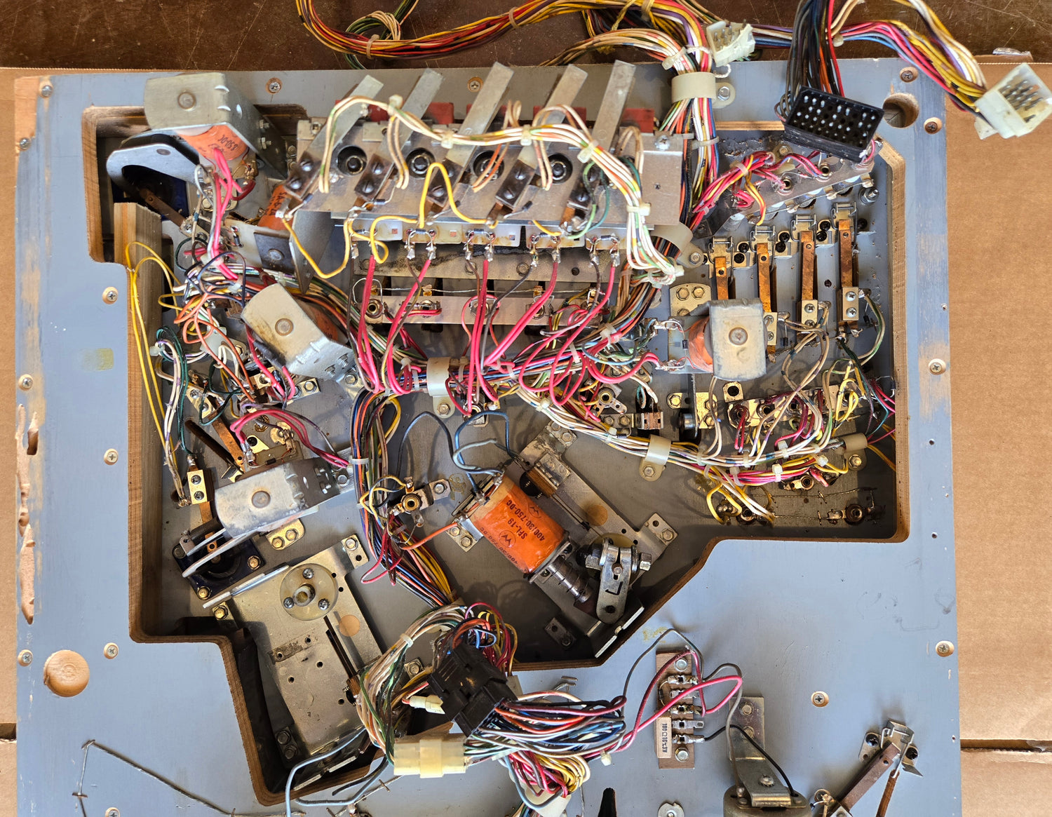 1981 Williams Jungle Lord pinball populated playfield & MORE PARTS!