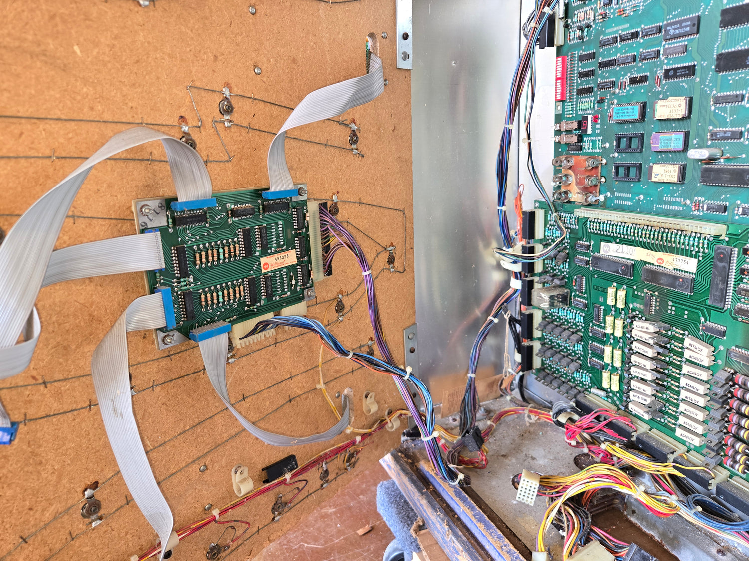 1981 Williams Jungle Lord pinball populated playfield & MORE PARTS!