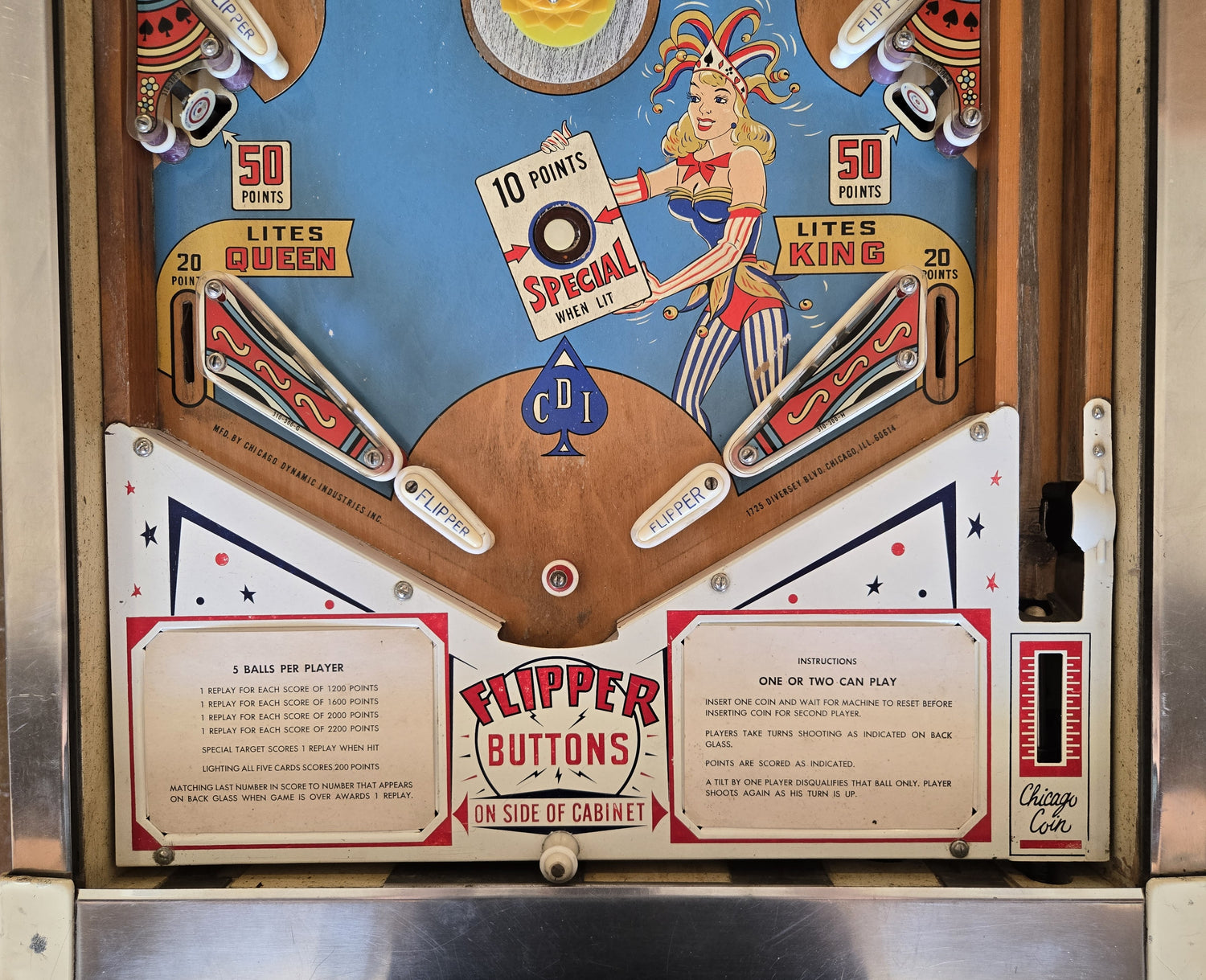 Royal Flash (Refurbished) Chicago Coin 1964