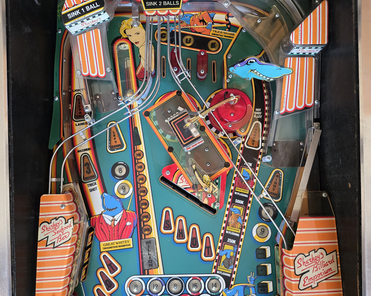 Pool Sharks (Refurbished) Bally 1990