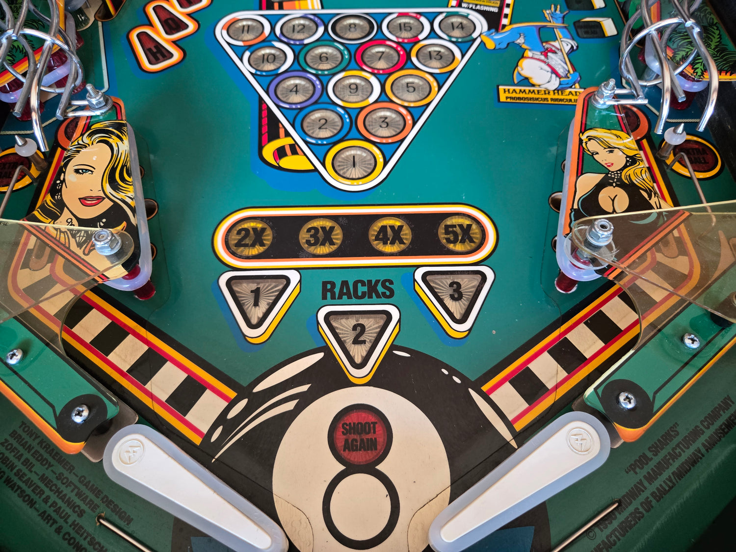 Pool Sharks (Refurbished) Bally 1990