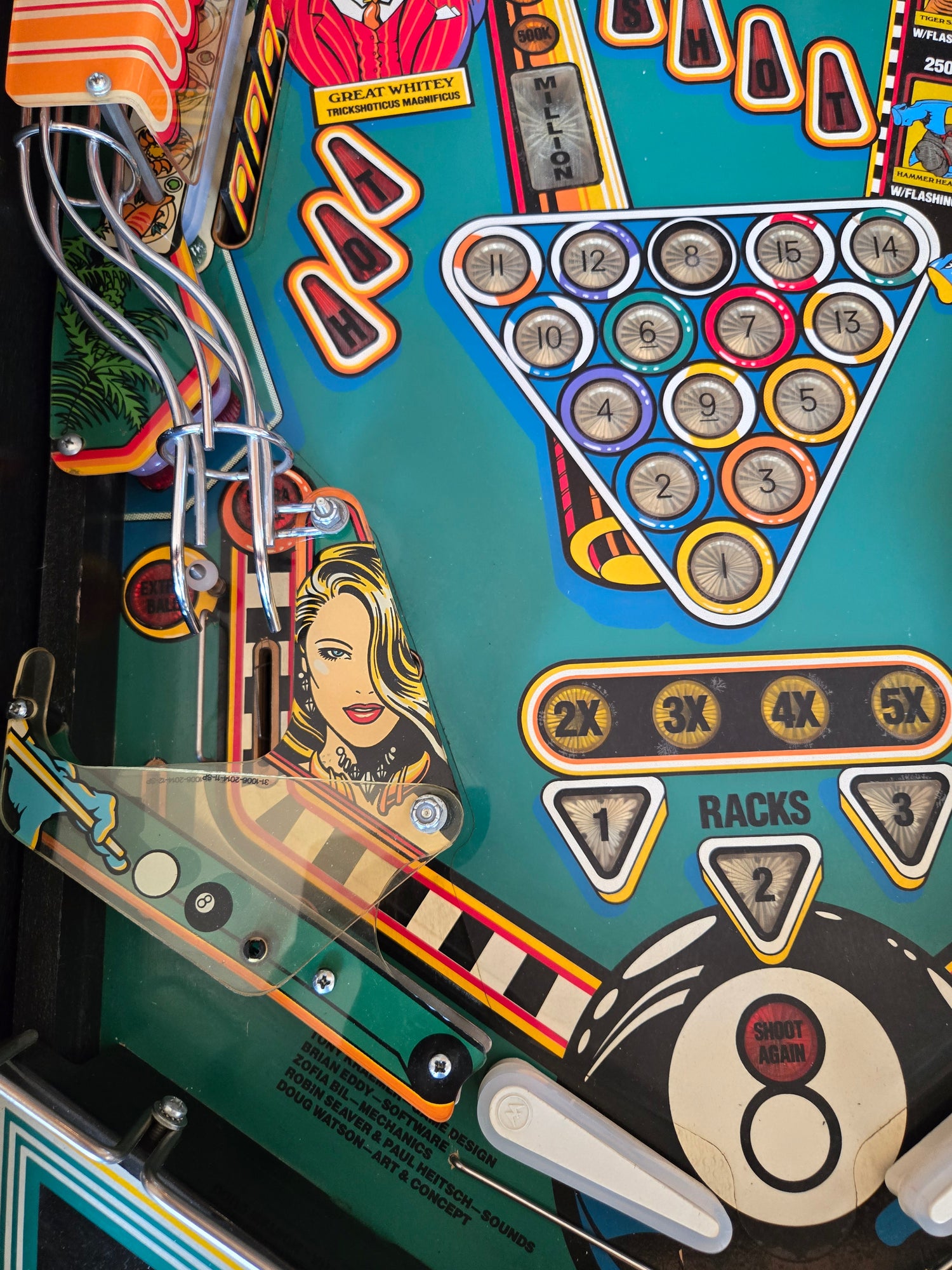 Pool Sharks (Refurbished) Bally 1990