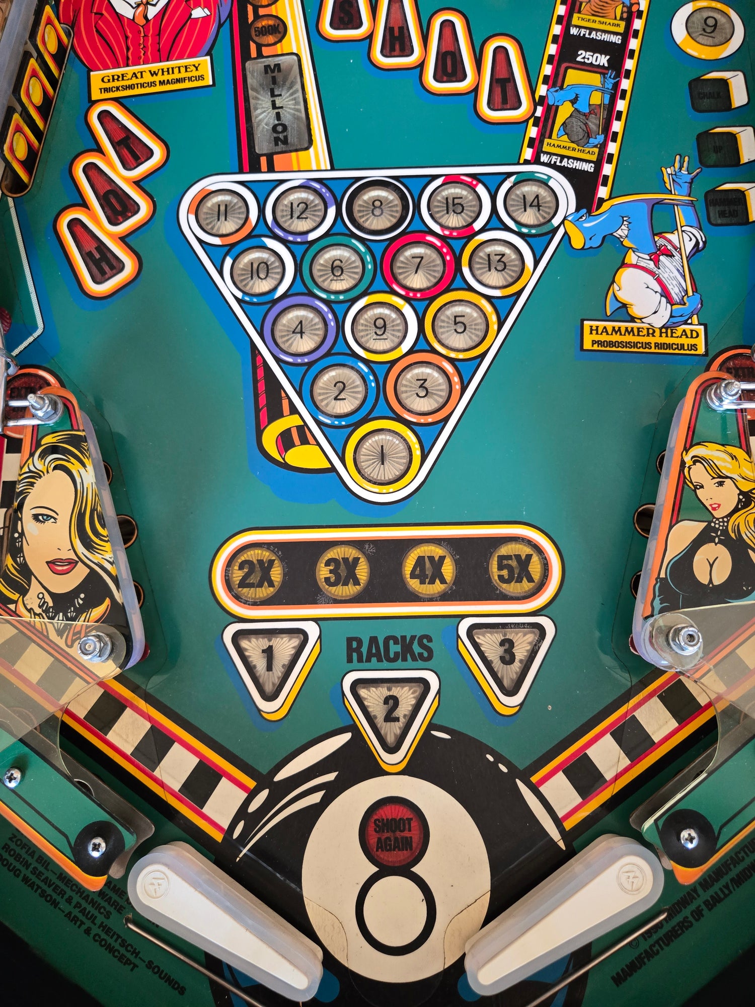 Pool Sharks (Refurbished) Bally 1990