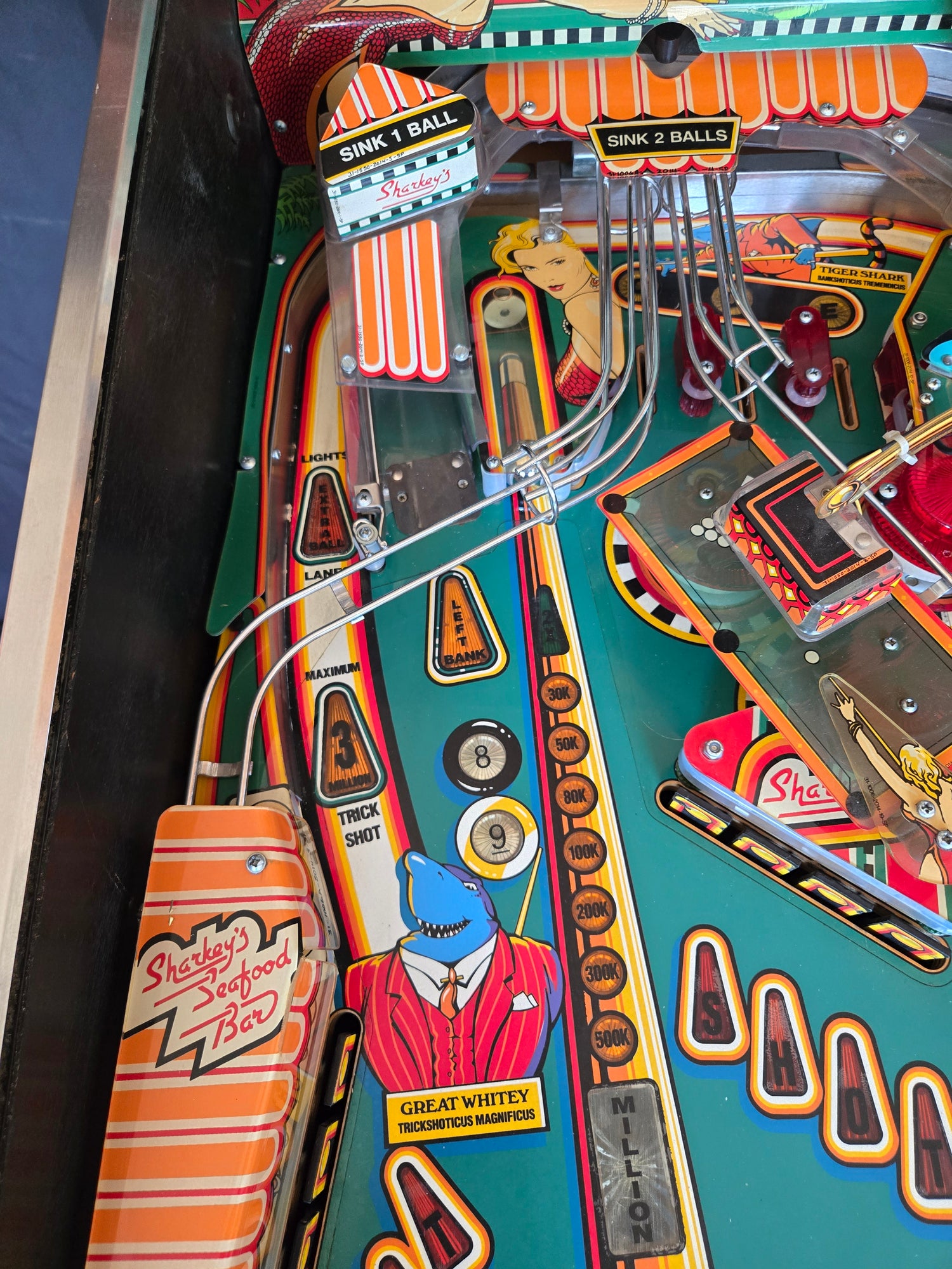 Pool Sharks (Refurbished) Bally 1990