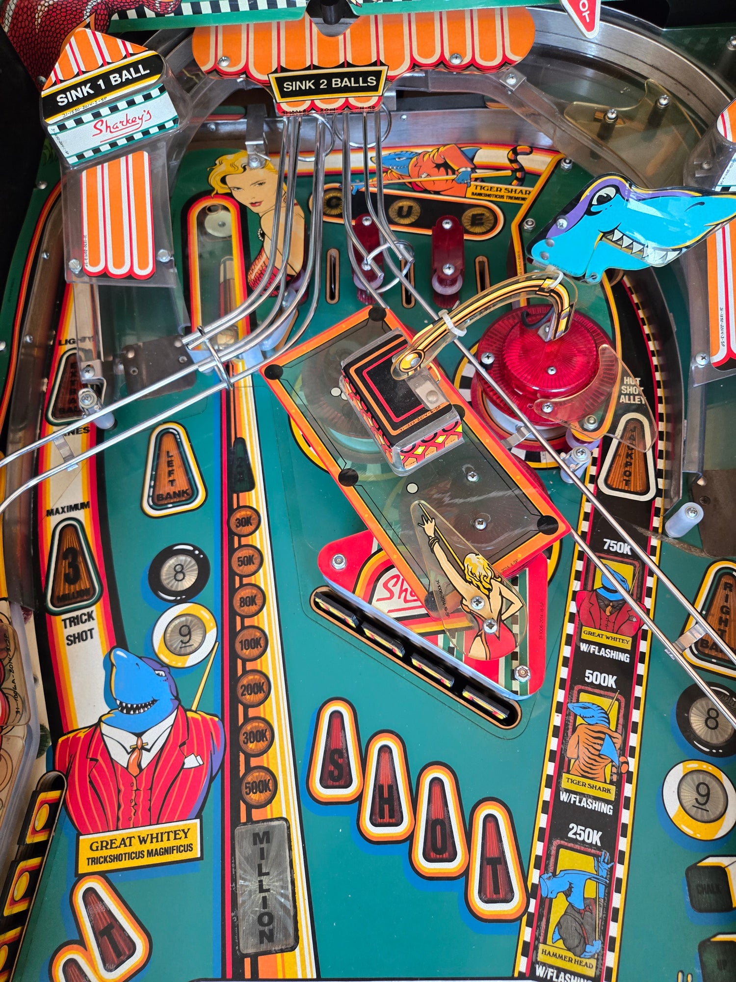 Pool Sharks (Refurbished) Bally 1990