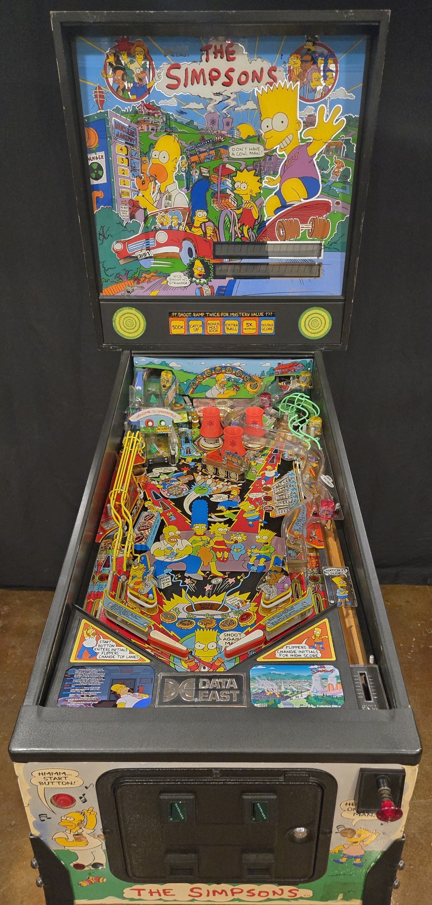 The Simpsons (Refurbished) Data East 1990