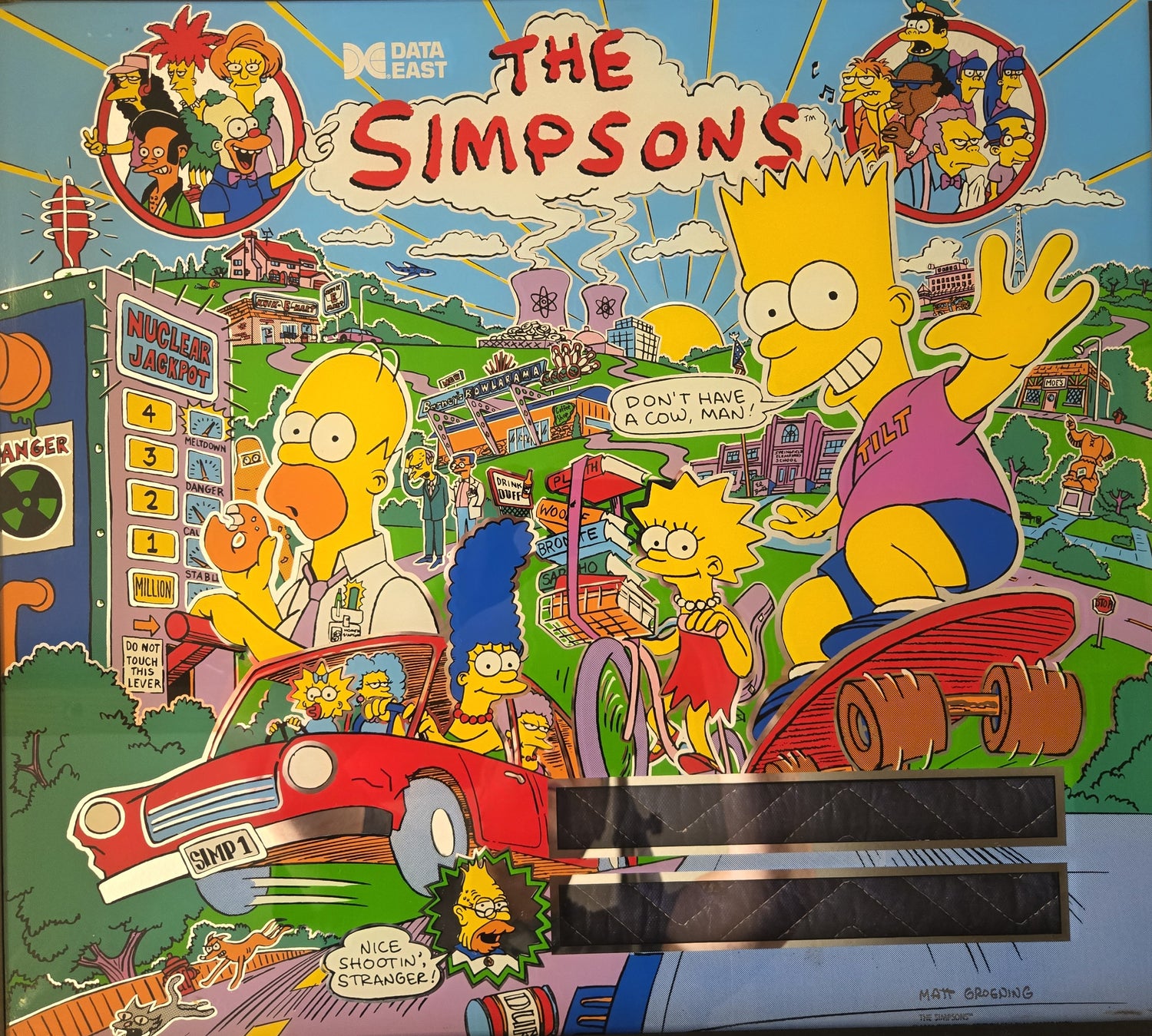 The Simpsons (Refurbished) Data East 1990