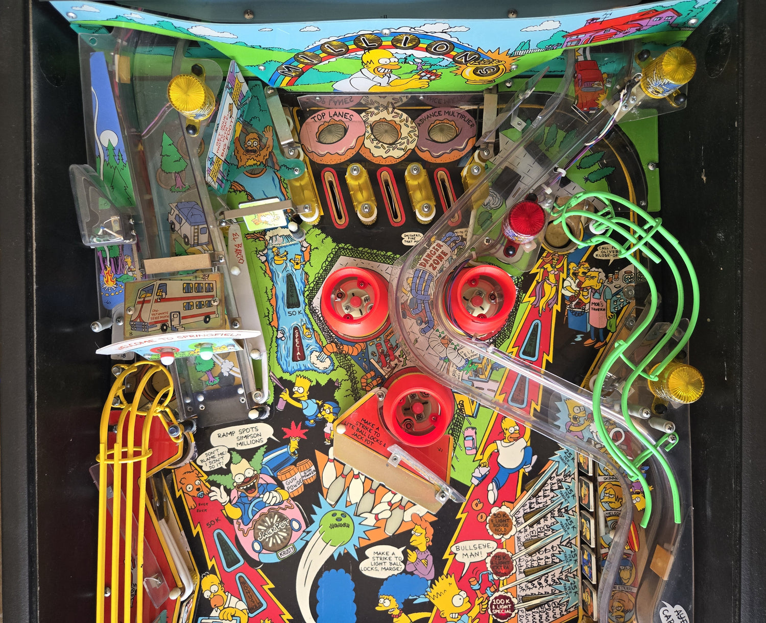 The Simpsons (Refurbished) Data East 1990