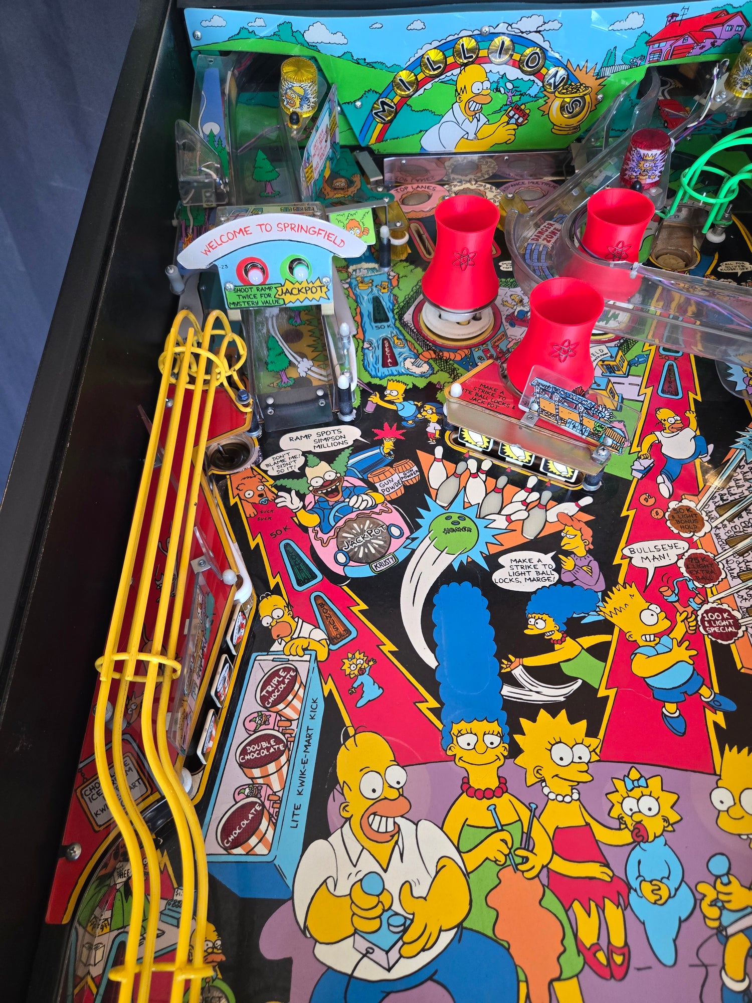 The Simpsons (Refurbished) Data East 1990