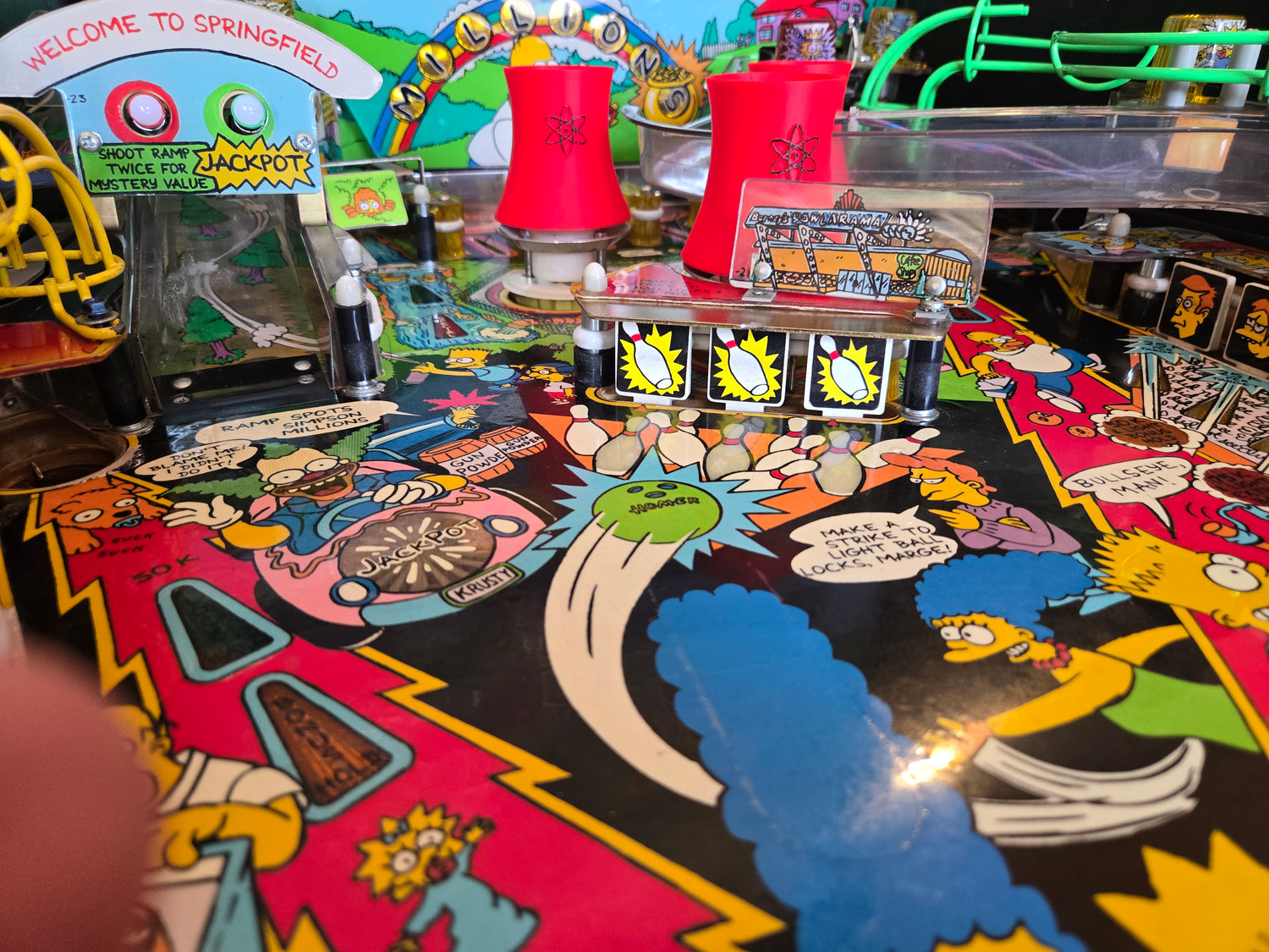 The Simpsons (Refurbished) Data East 1990